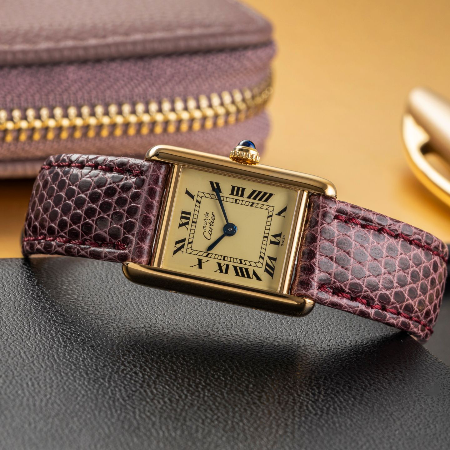 Cartier Tank Vermeil 5057001 - (2/8)