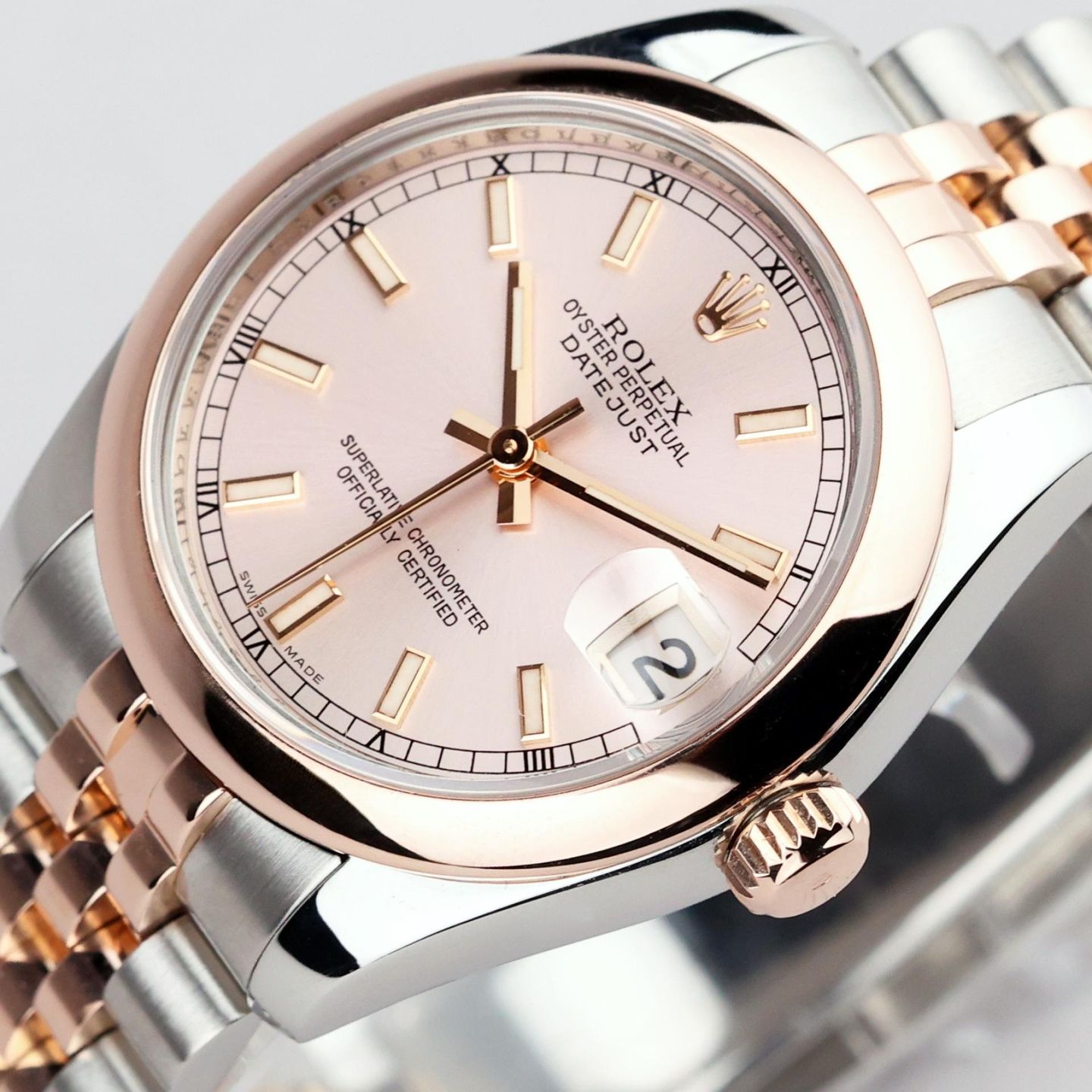 Rolex Datejust 31 178241 (2009) - 31mm Goud/Staal (5/8)