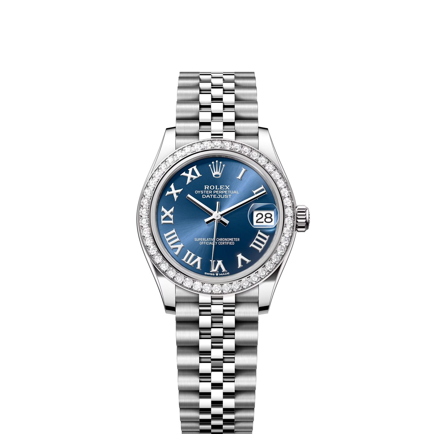 Rolex Datejust 31 278384RBR (2024) - Blauw wijzerplaat 31mm Staal (1/1)