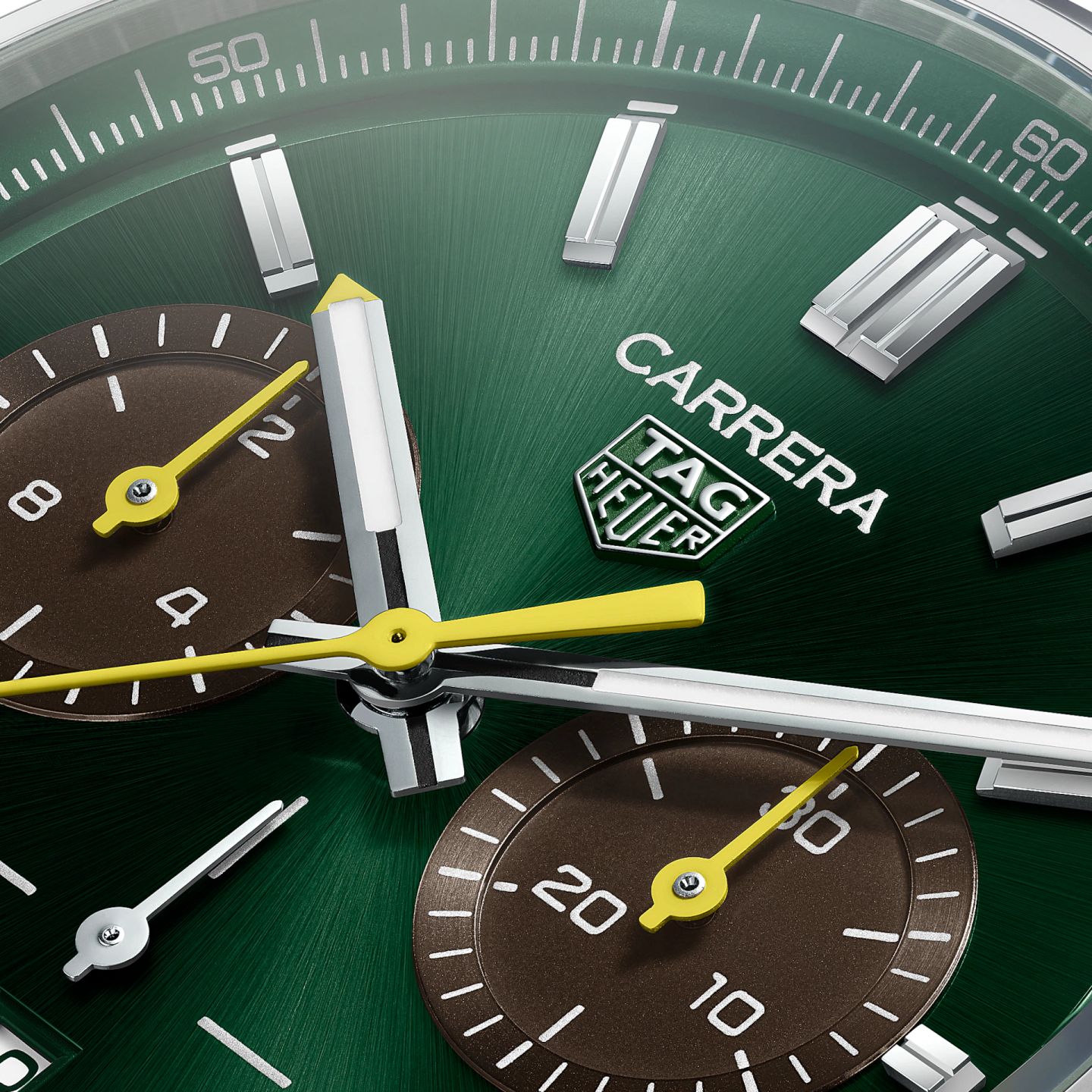 TAG Heuer Carrera CBN201K.FC6569 (2025) - Green dial 42 mm Steel case (2/5)