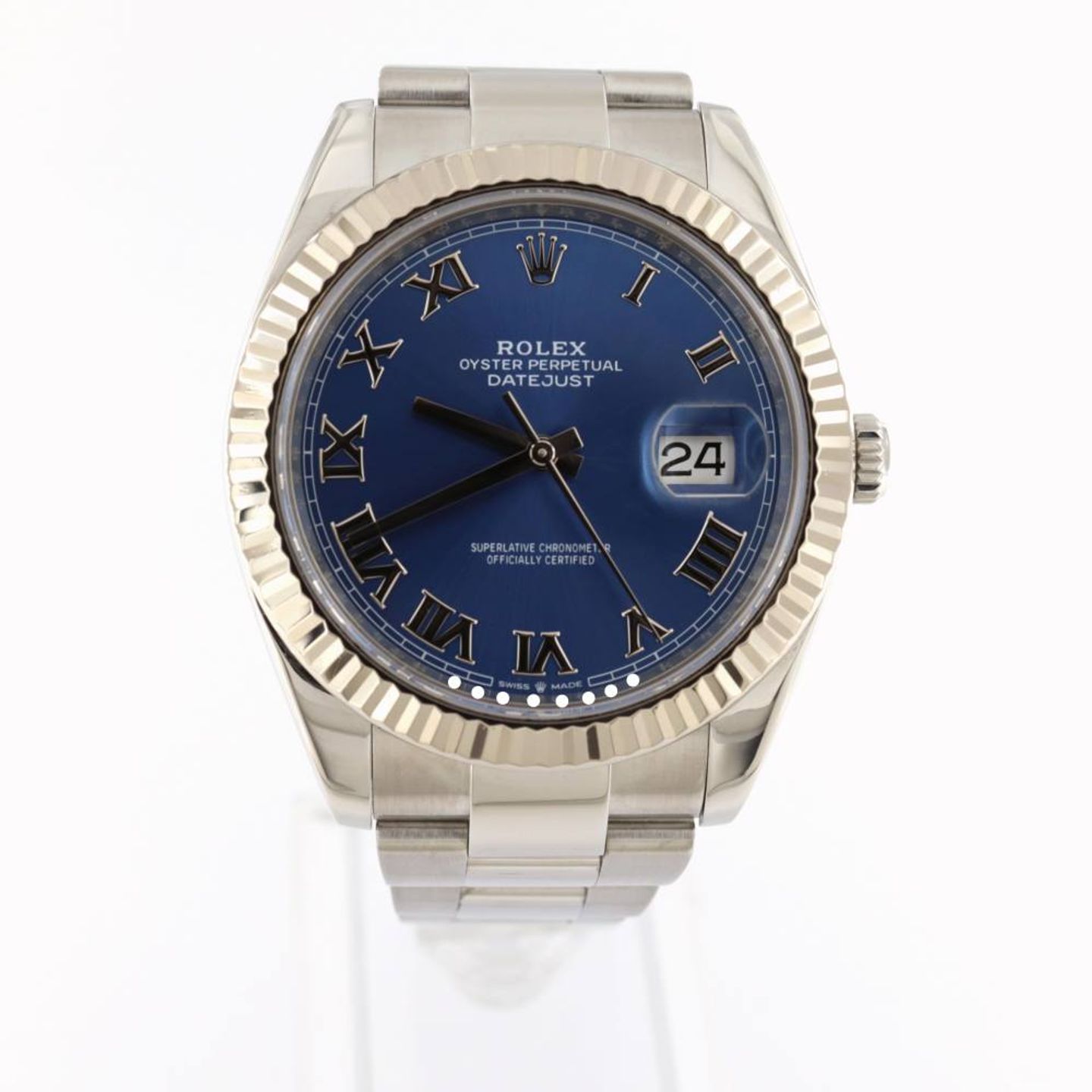 Rolex Datejust 41 126334 (2022) - Blauw wijzerplaat 41mm Staal (1/7)