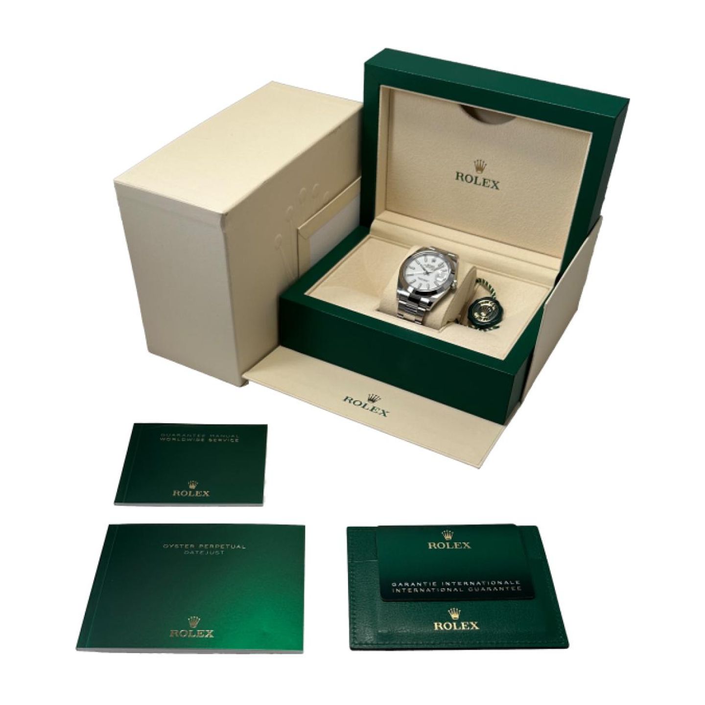 Rolex Datejust 41 126300 (2021) - White dial 41 mm Steel case (5/5)