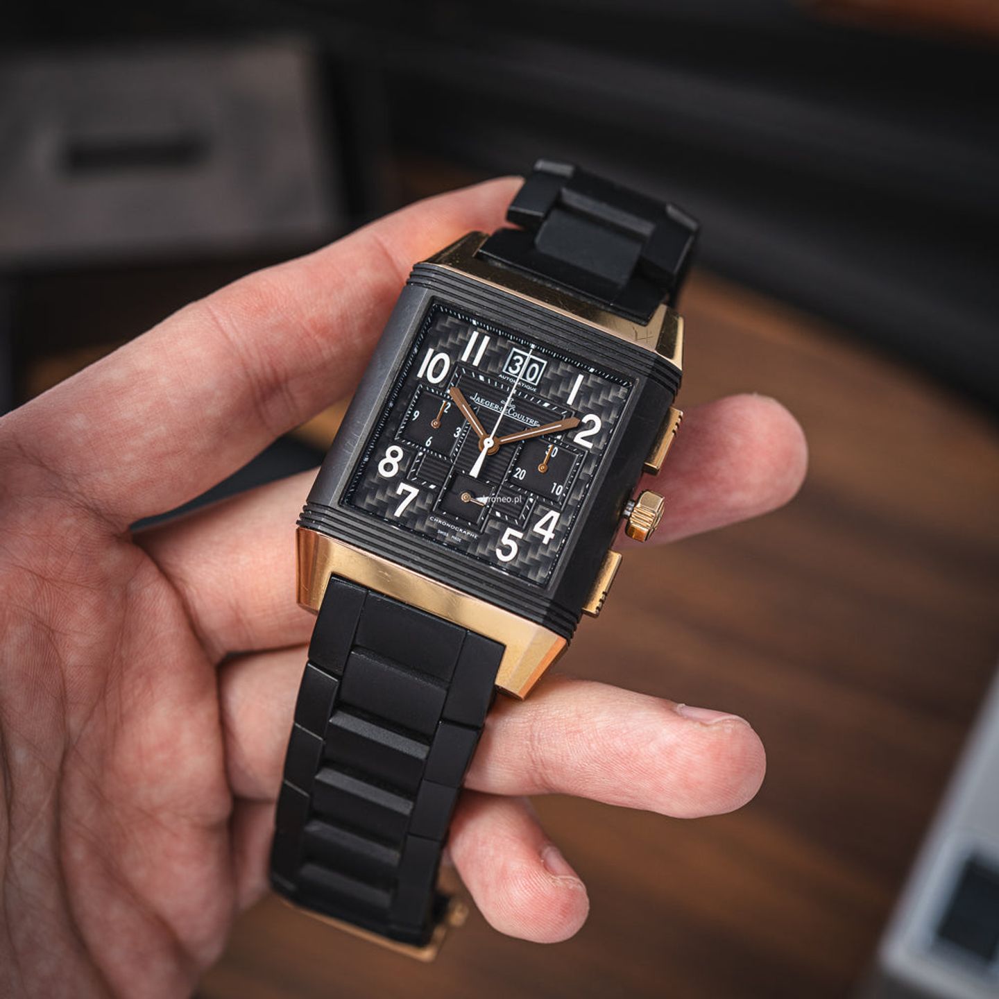 Unknown Unknown 231.L.50 (Unknown (random serial)) - Black dial 36 mm Rose Gold case (3/8)