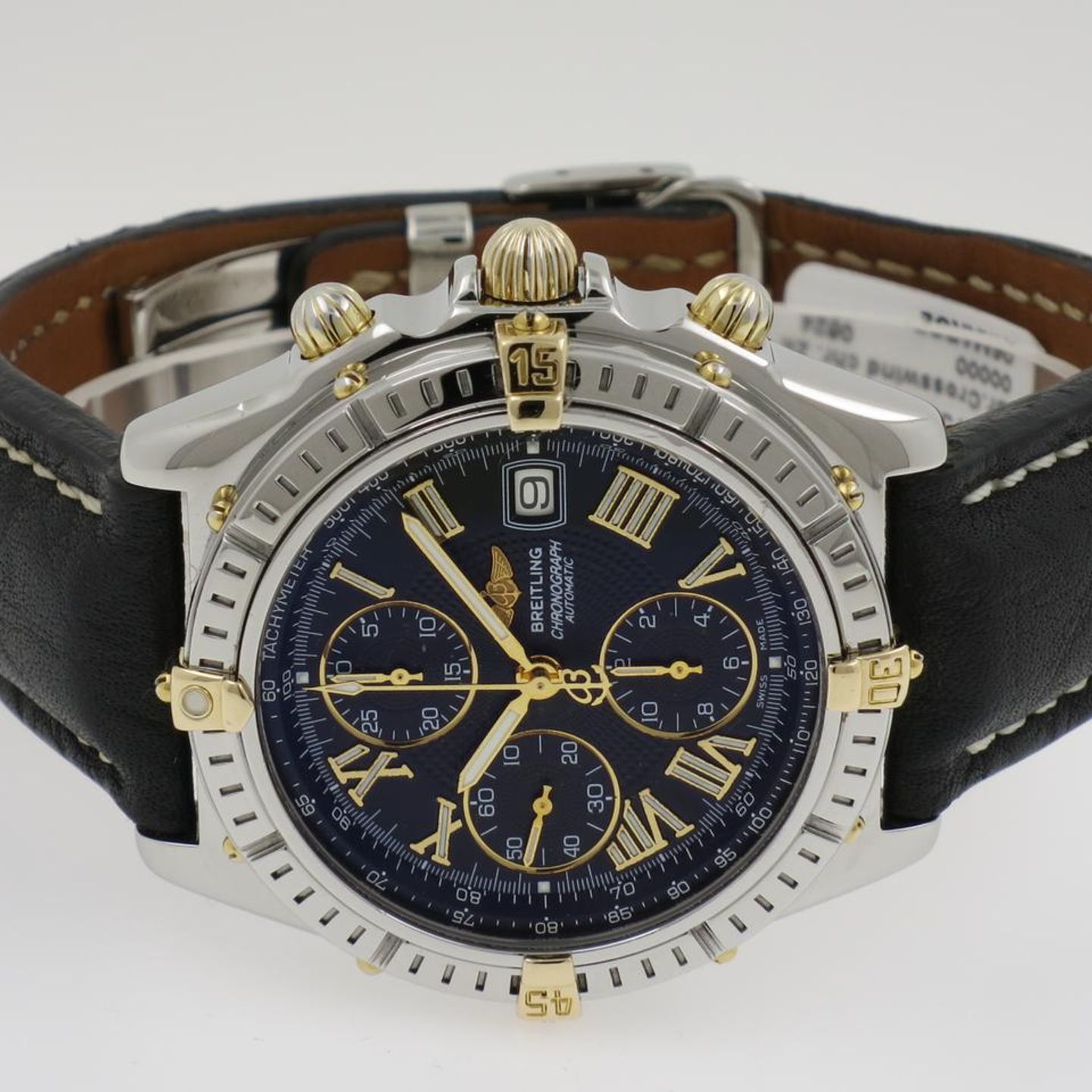 Breitling Crosswind Chronograph B13055 (2000) - 43mm Goud/Staal (5/9)