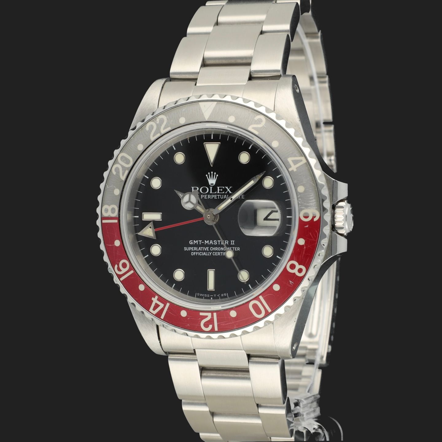 Rolex GMT-Master II 16760 (1986) - 40mm Staal (1/8)