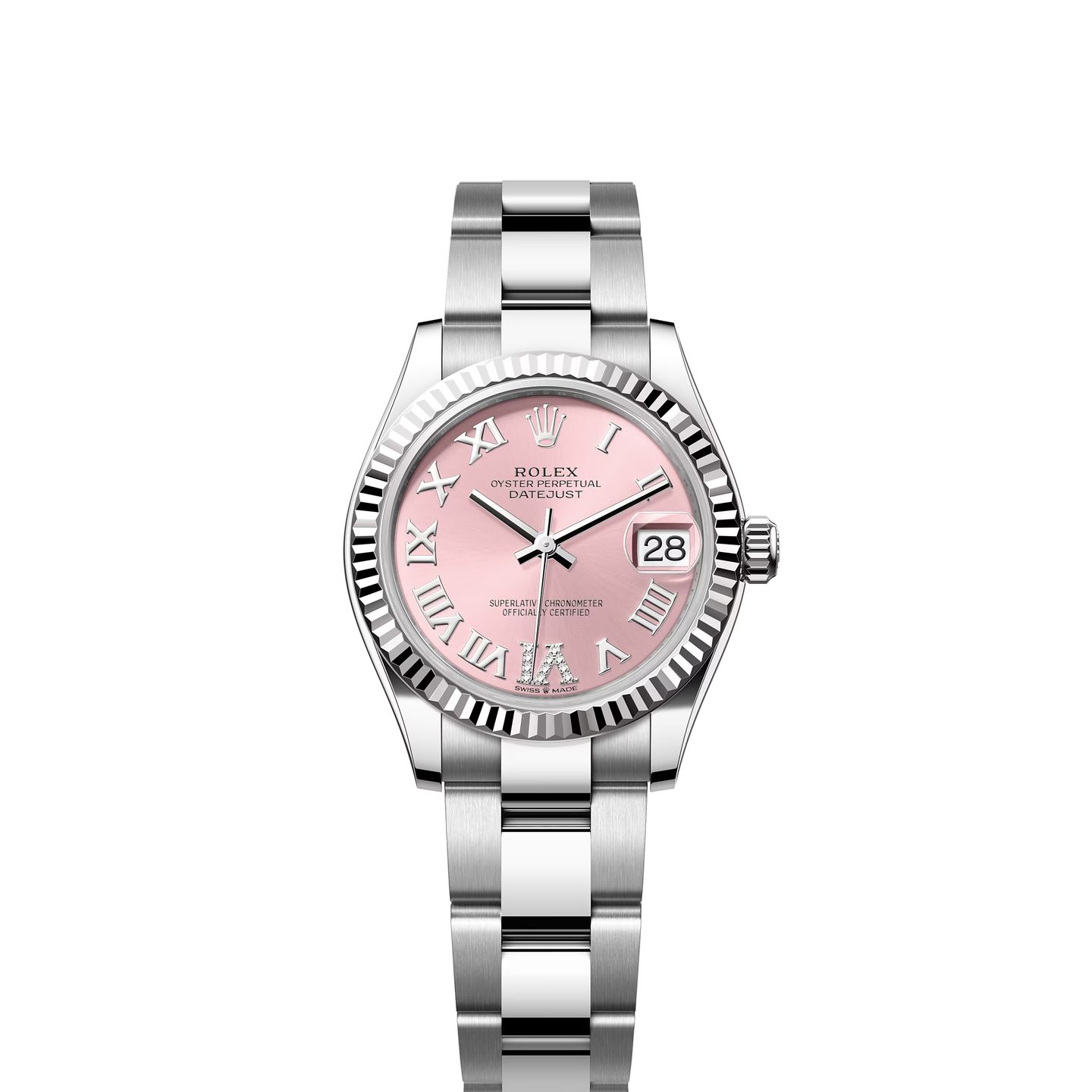 Rolex Datejust 31 278274 (2024) - Roze wijzerplaat 31mm Staal (1/1)