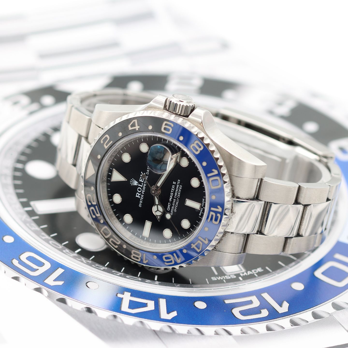 Rolex GMT-Master II 116710BLNR (Unknown (random serial)) - Black dial 40 mm Steel case (6/8)