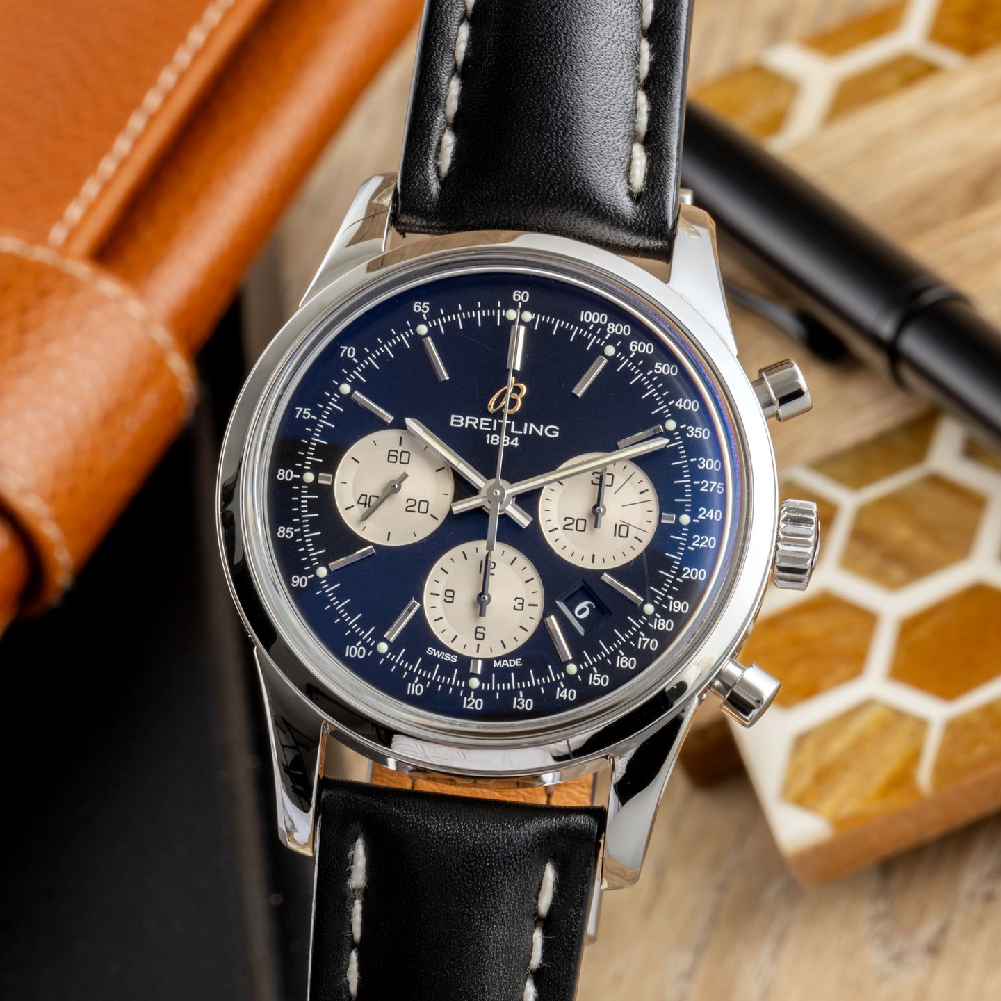 Breitling Transocean Chronograph AB0151 - (3/8)