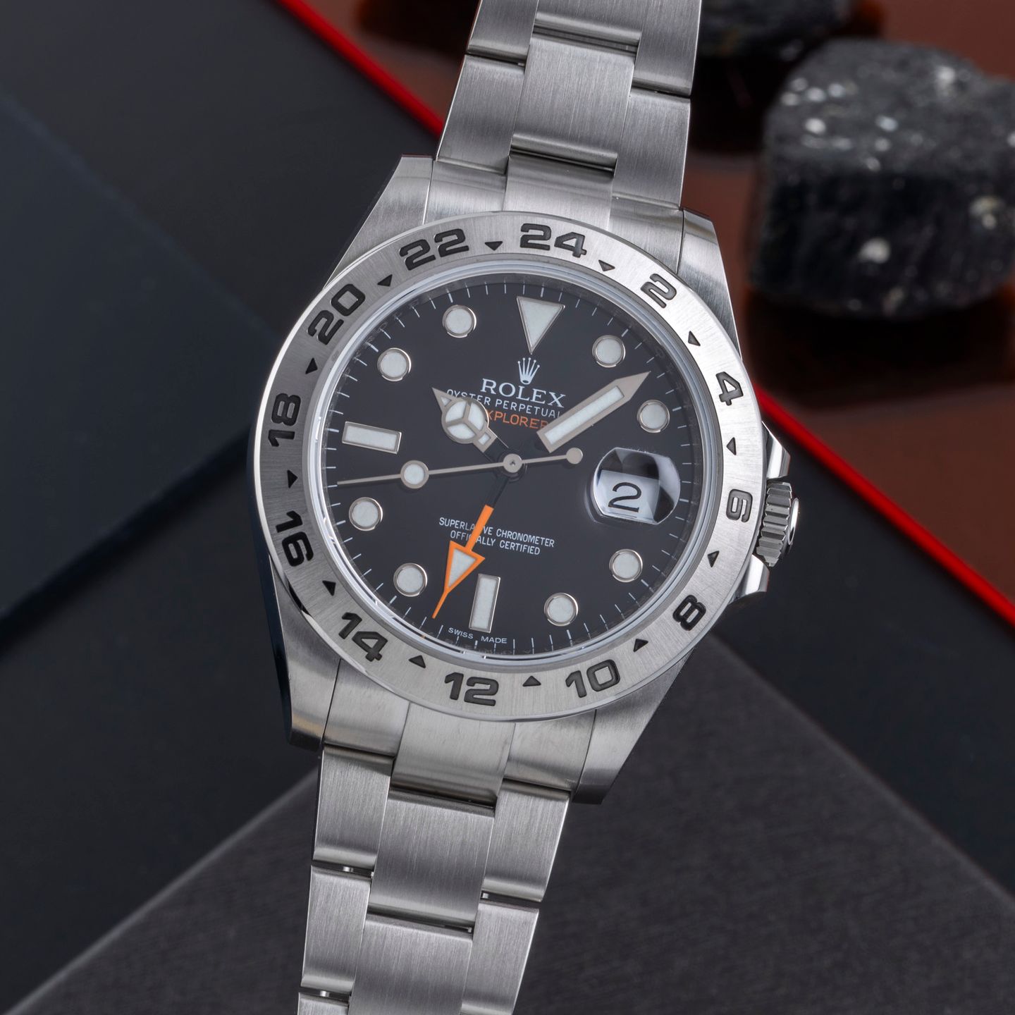 Rolex Explorer II 216570 (Onbekend (willekeurig serienummer)) - 42mm Staal (3/8)