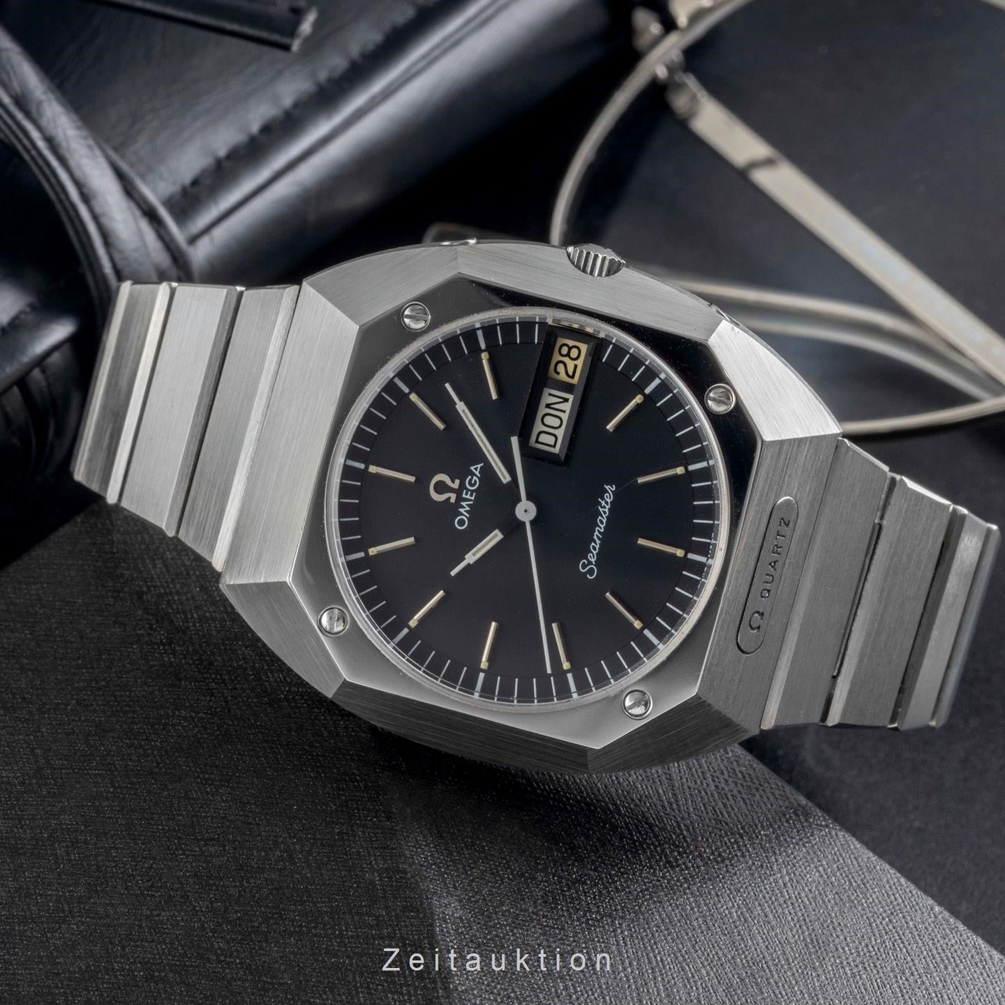 Omega Genève ST 166.0079 (1976) - 41mm Staal (2/8)
