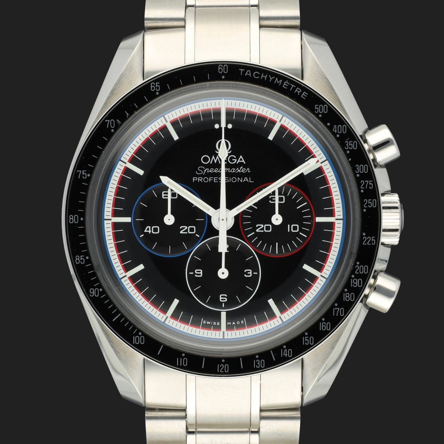 Omega Speedmaster Professional Moonwatch 311.30.42.30.01.003 (2011) - Black dial 42 mm Steel case (3/8)