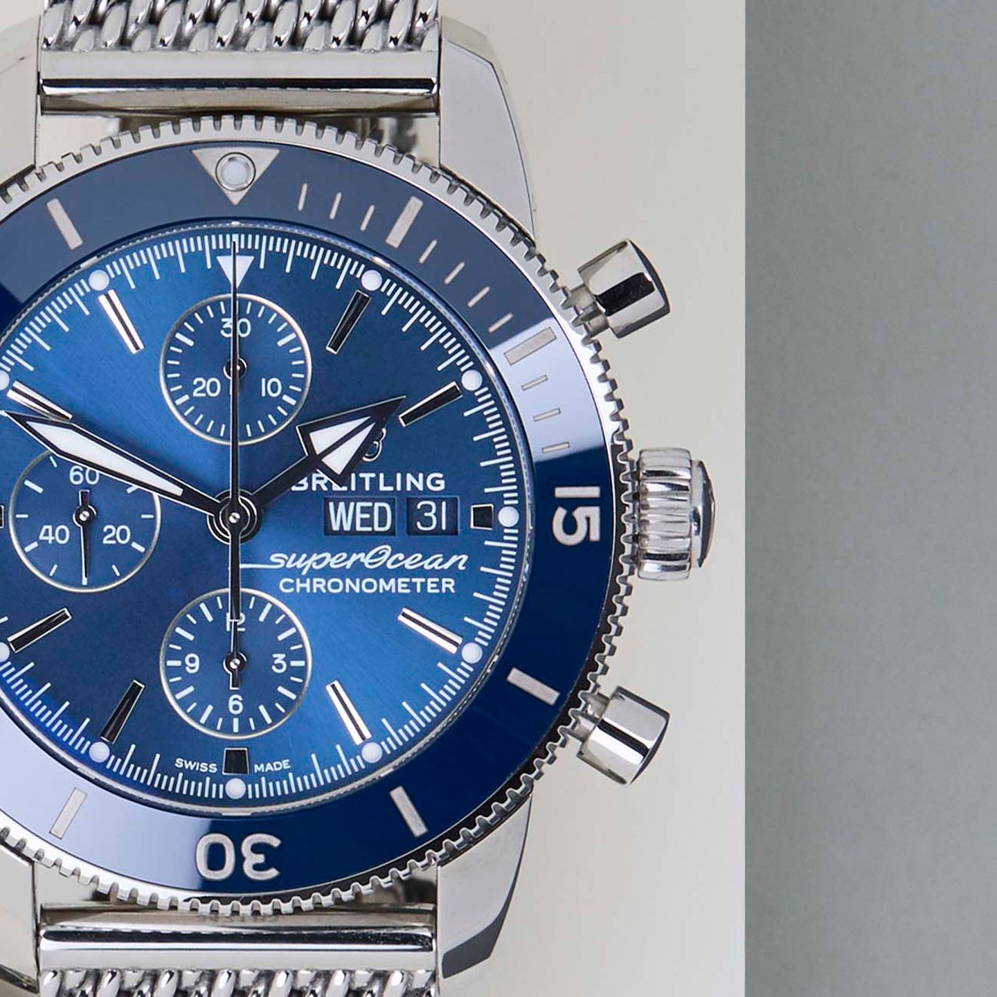 Breitling Superocean Heritage Chronograph A13313 (2022) - 44 mm Steel case (5/8)