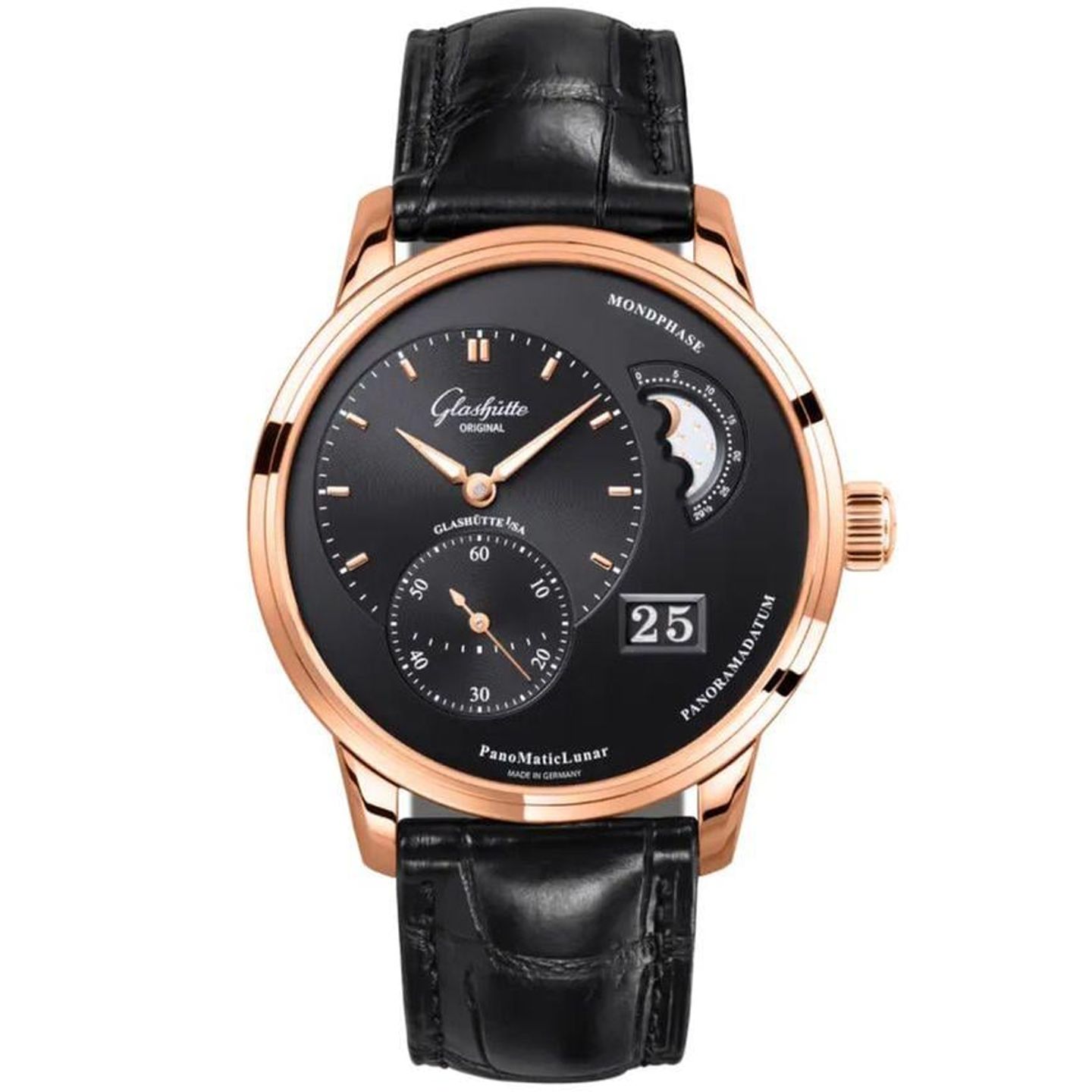 Glashütte Original PanoMaticLunar 1-90-02-49-35-61 (2025) - 40mm Roségoud (1/1)
