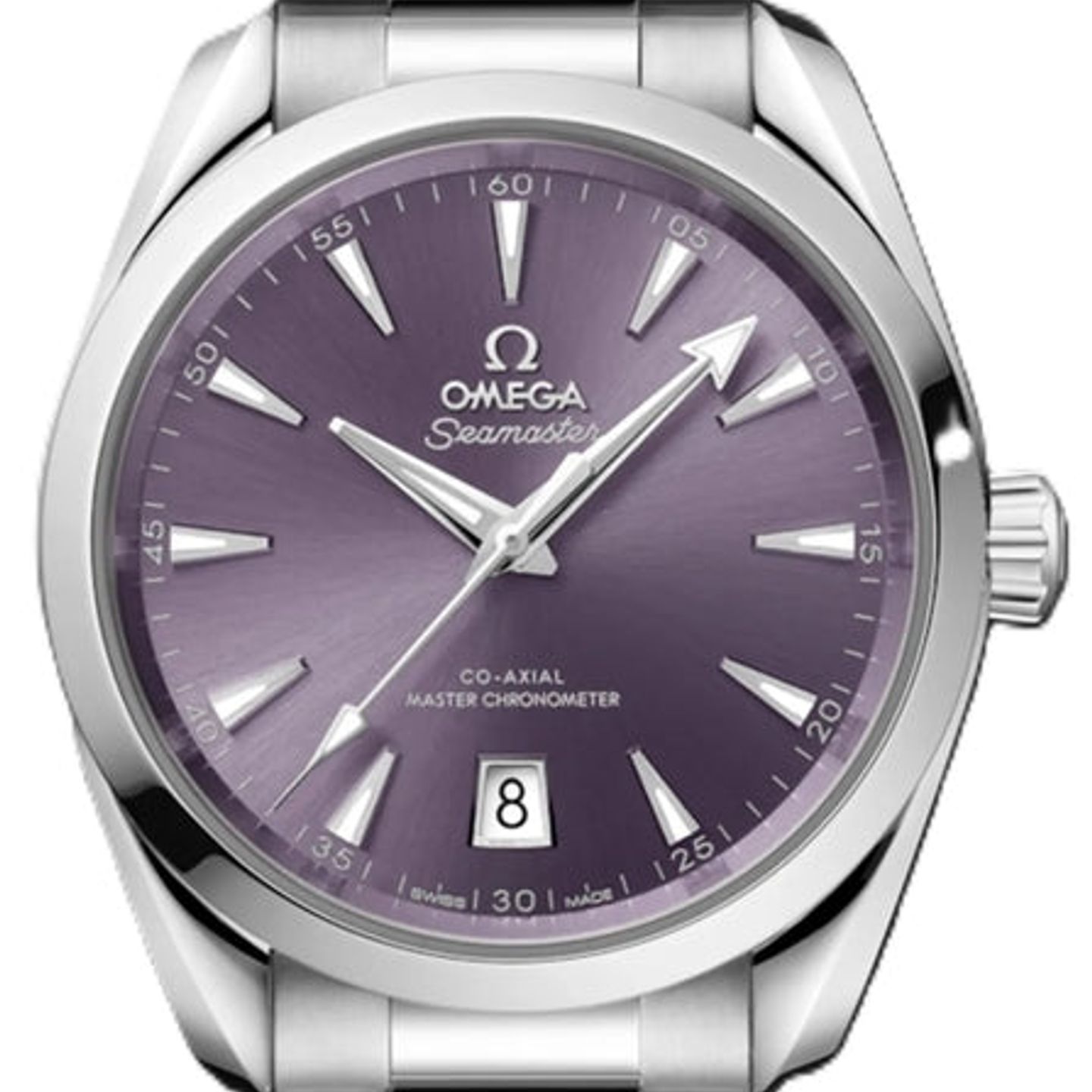 Omega Seamaster Aqua Terra 220.10.38.20.10.004 (2026) - Paars wijzerplaat 38mm Staal (1/1)