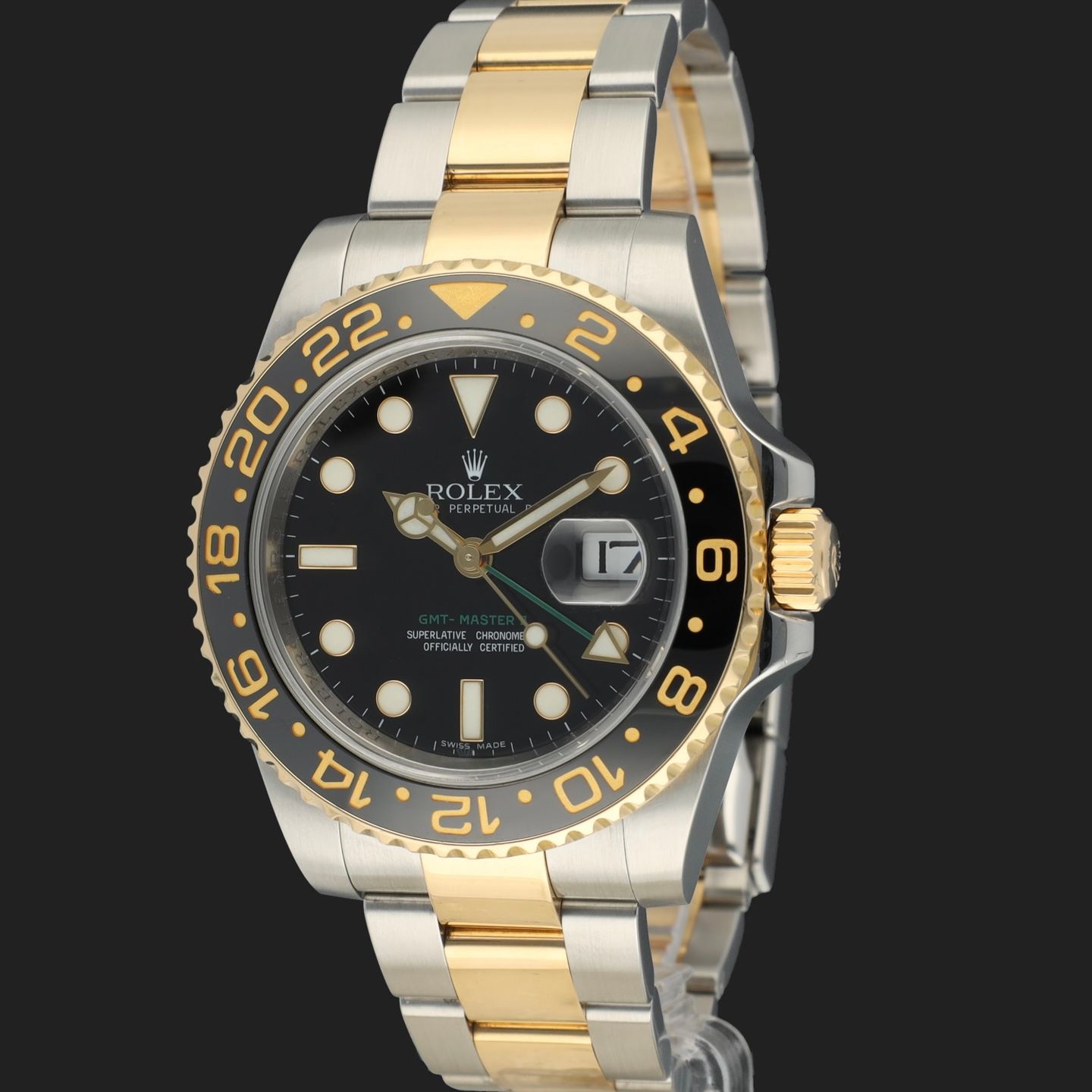 Rolex GMT-Master II 116713LN (2011) - 40 mm Gold/Steel case (1/8)