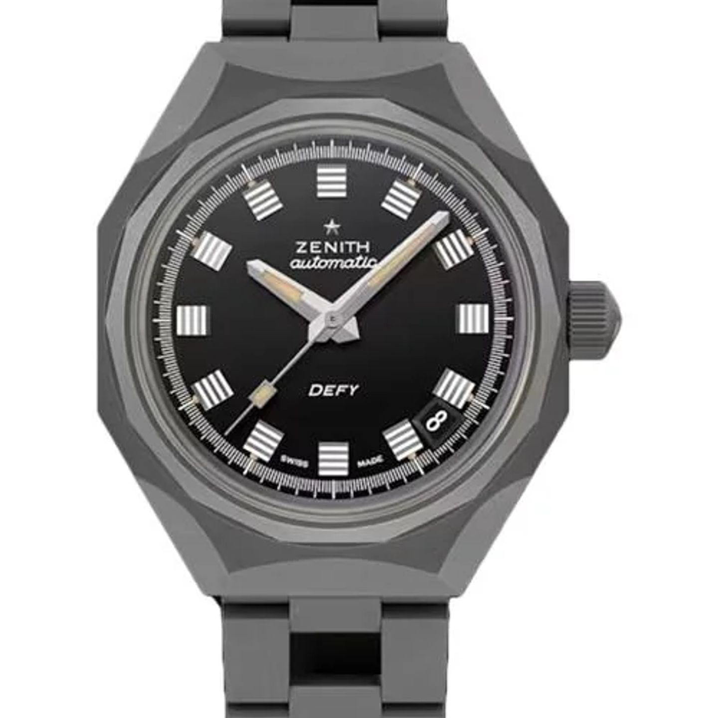 Zenith Defy 97.A3642.670/21.M3642 (2026) - Black dial 37 mm Titanium case (1/1)