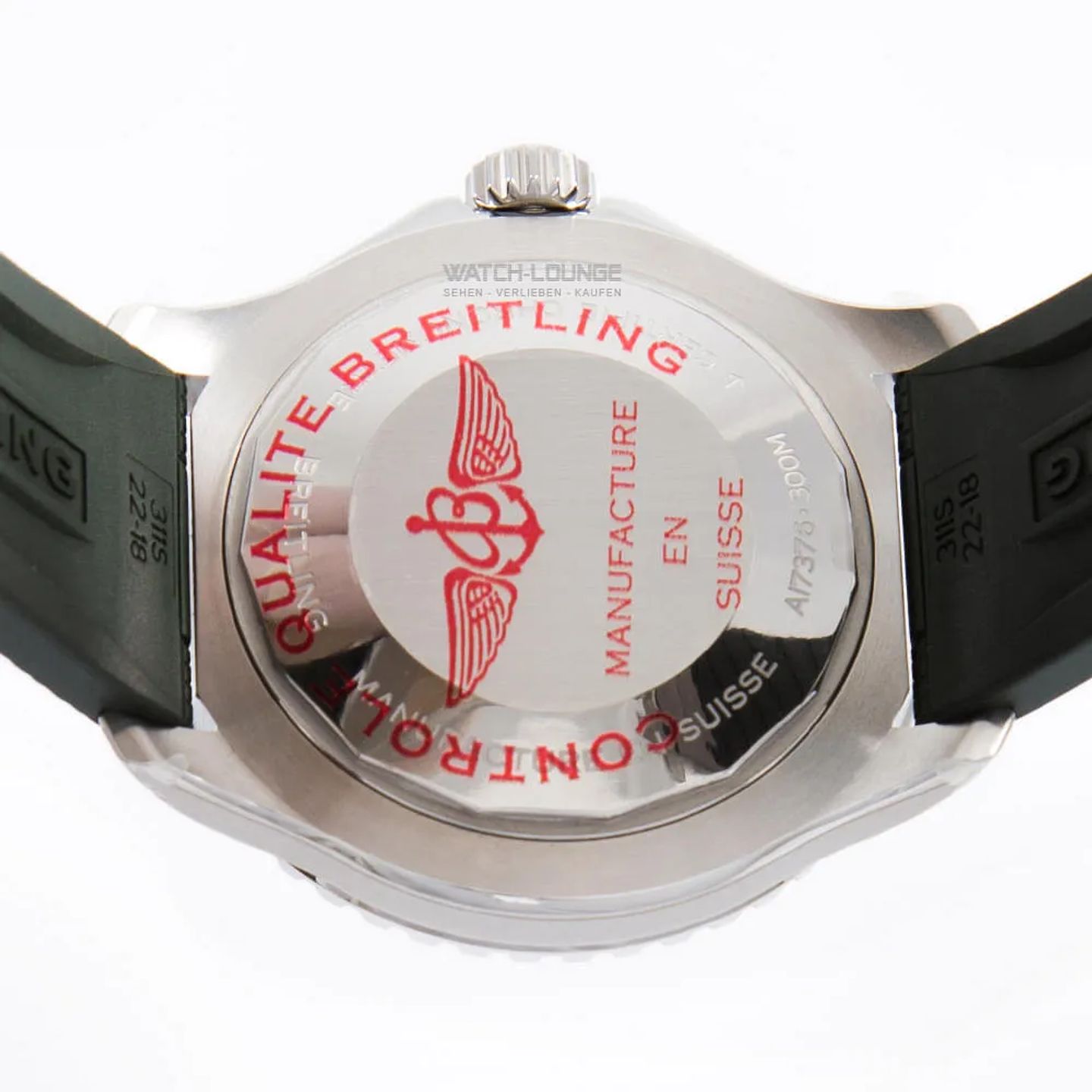 Breitling Superocean 44 A17376A31L1S1 (2025) - Green dial 44 mm Steel case (8/8)