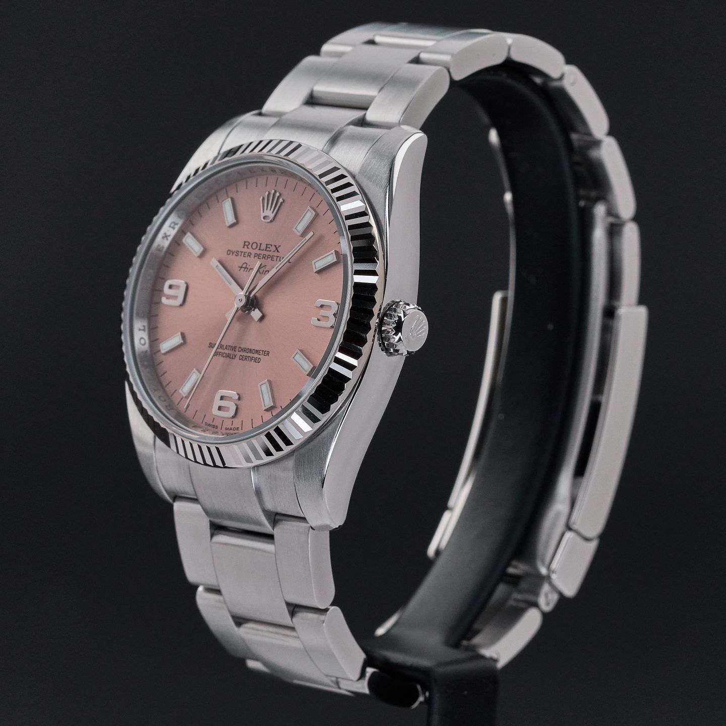 Rolex Air-King 114234 (2009) - 34mm Staal (4/8)