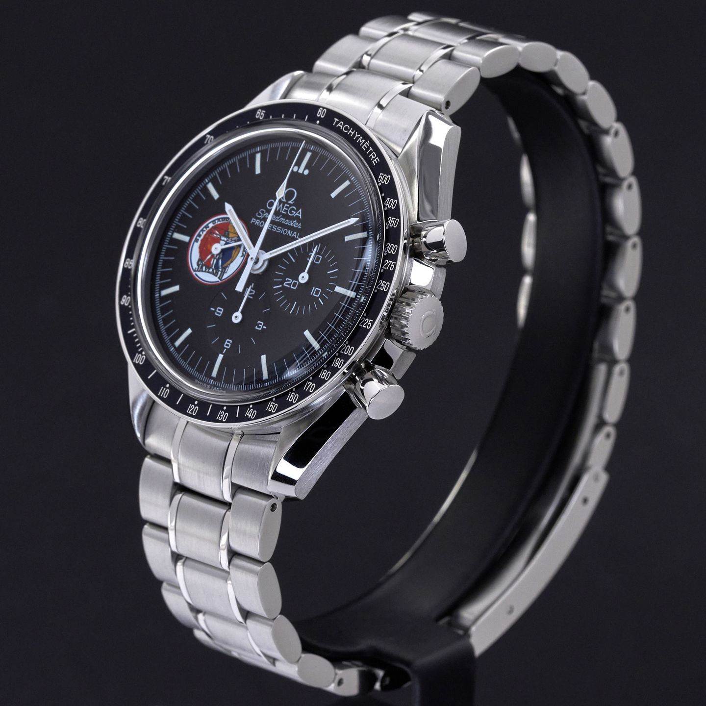 Omega Speedmaster Professional Moonwatch 3597.22.00 (2002) - Black dial 42 mm Steel case (4/8)