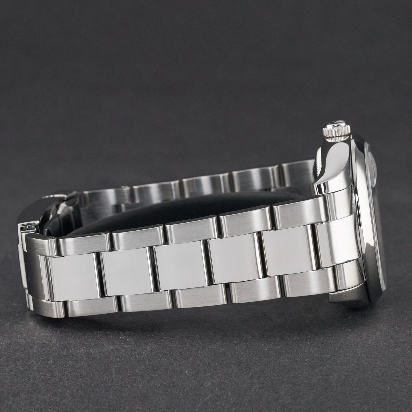 Rolex Oyster Perpetual Date 115200 (2006) - Zwart wijzerplaat 34mm Staal (6/8)