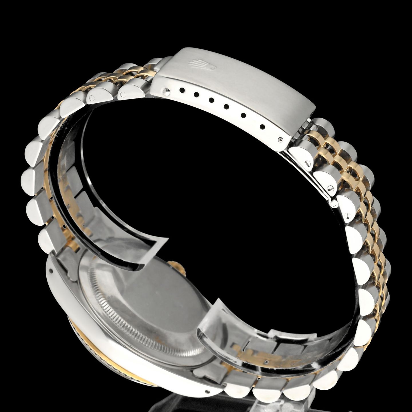 Rolex Datejust 36 16233G (1990) - Champagne dial 36 mm Gold/Steel case (7/8)