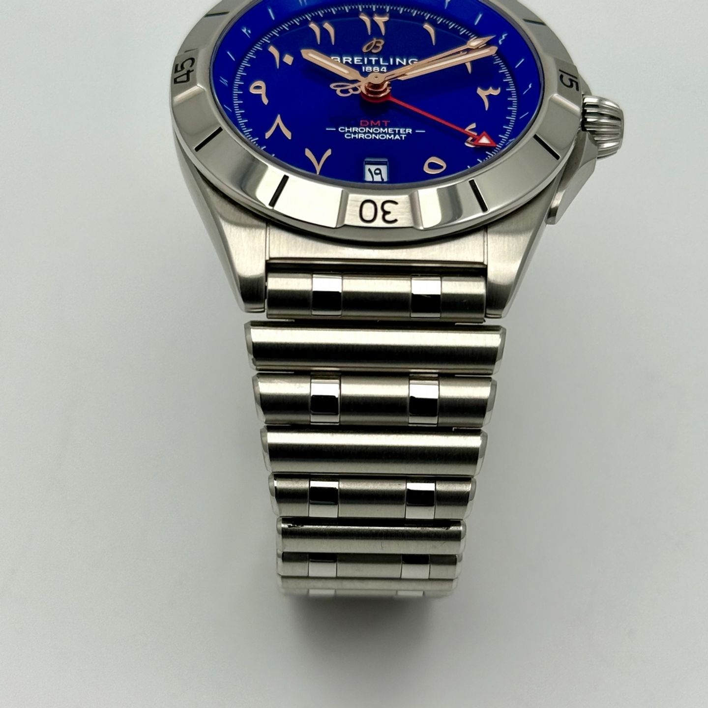 Breitling Chronomat GMT A323989A1C2A1 (2024) - Blue dial 40 mm Steel case (8/8)