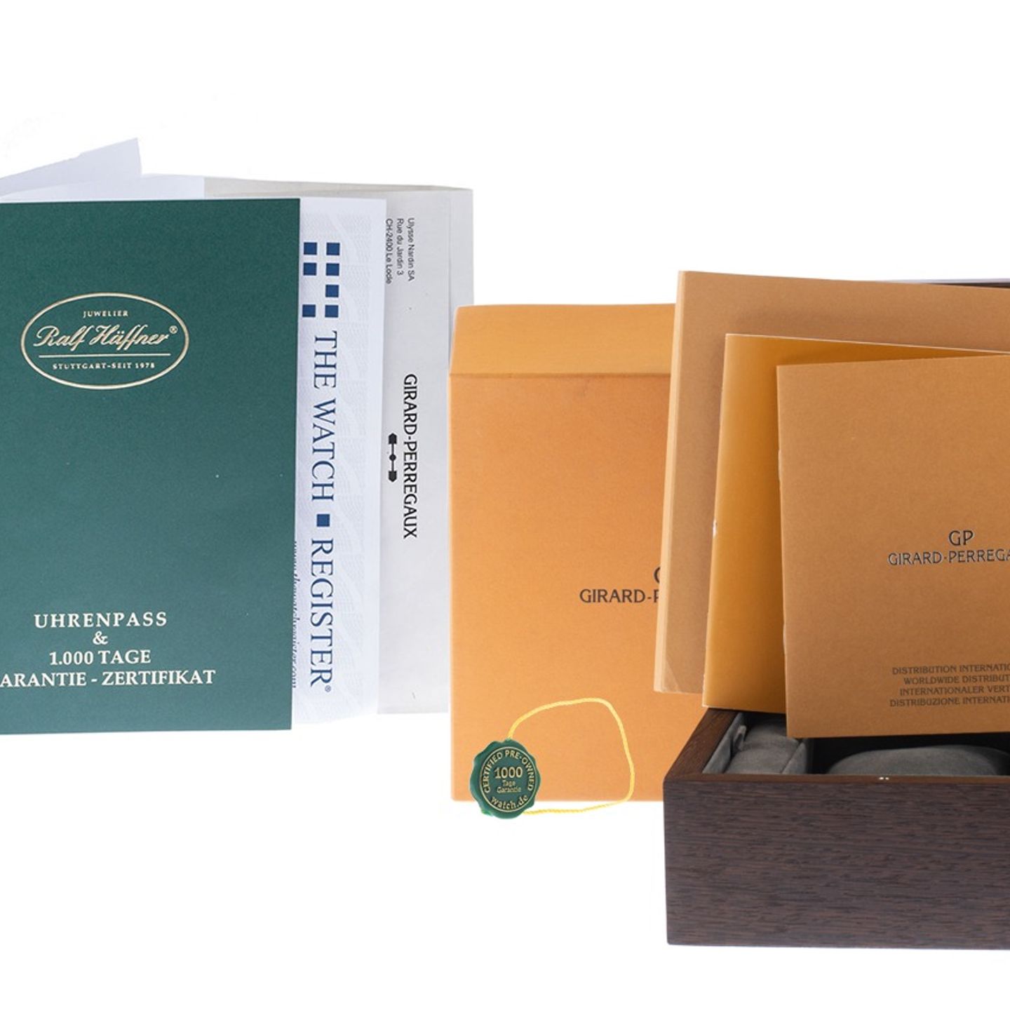 Girard-Perregaux Unknown 1010 (Unknown (random serial)) - Black dial 39 mm Ceramic case (2/7)