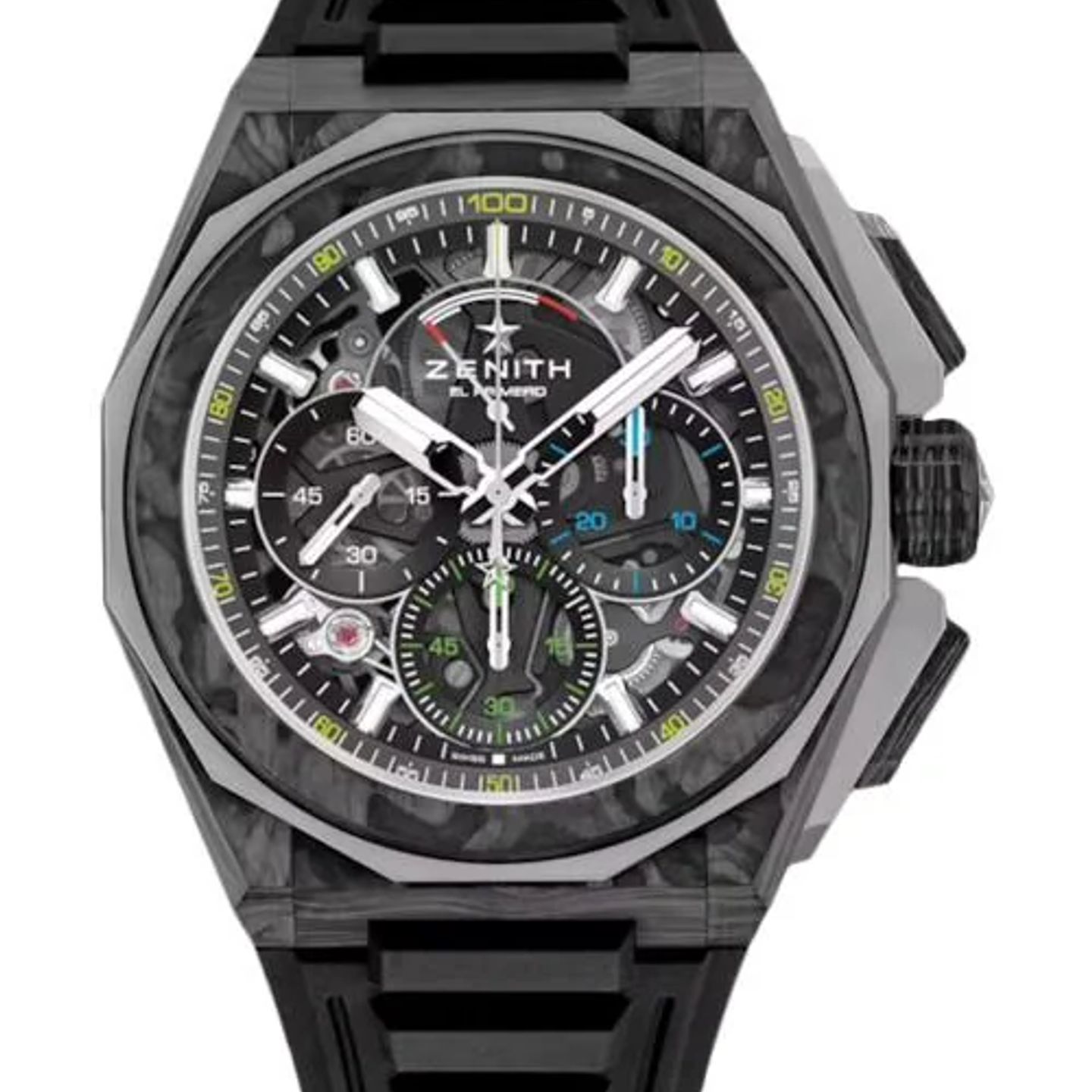 Zenith Defy 10.9100.9004/22.I200 (2026) - Zwart wijzerplaat 45mm Carbon (1/1)