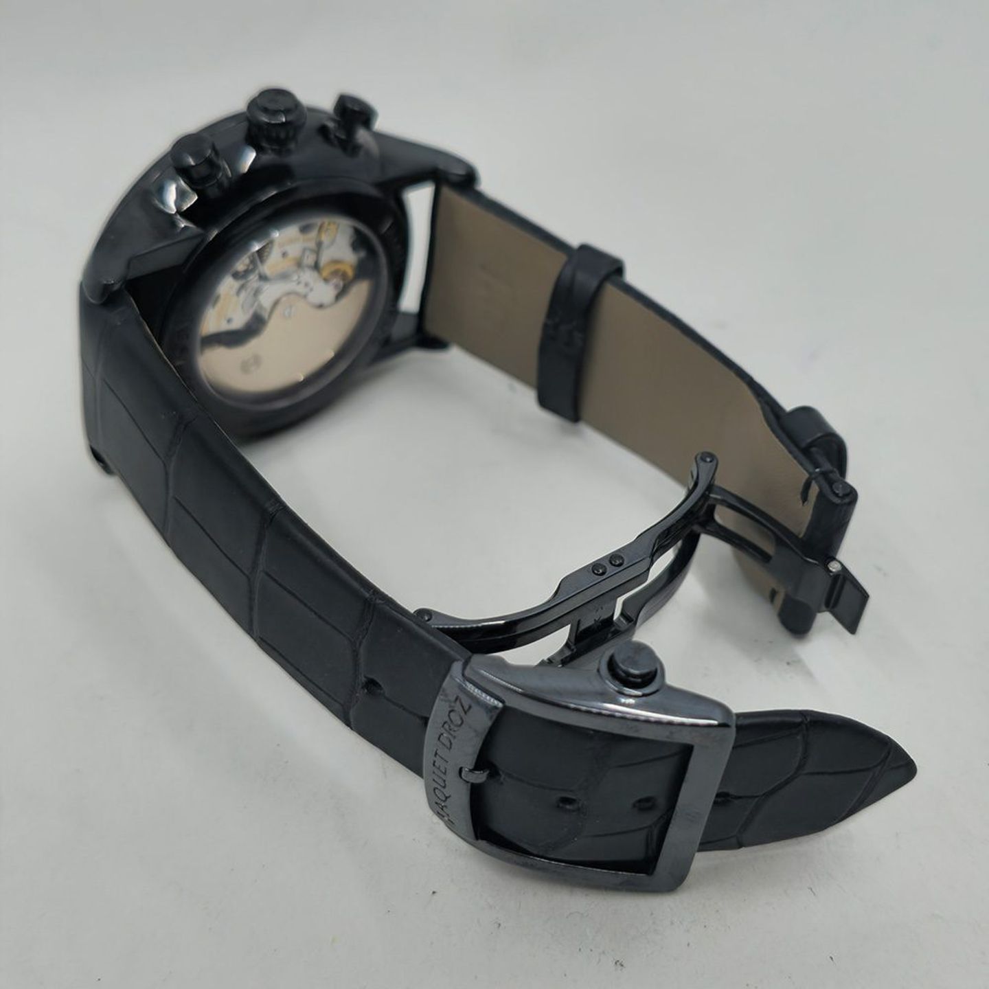 Jaquet-Droz Astrale J024038201 (2025) - Black dial 43 mm Steel case (7/8)