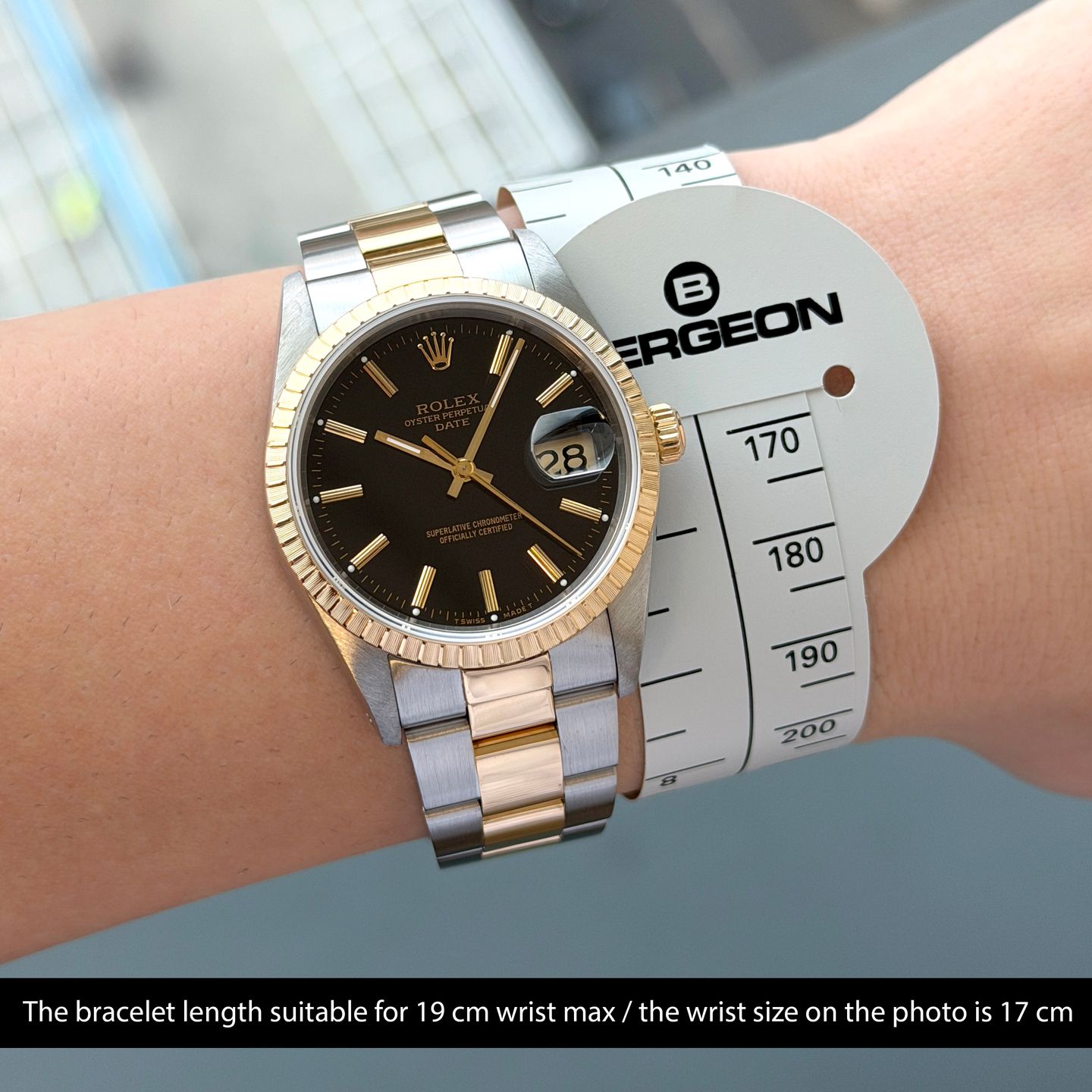 Rolex Oyster Perpetual Date 15223 - (2/8)