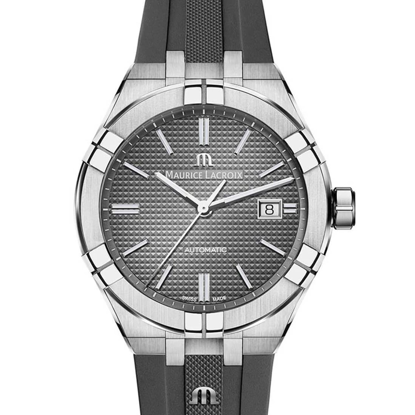 Maurice Lacroix Aikon AI6008-SS000-230-2 (2024) - Grey dial 42 mm Steel case (2/3)