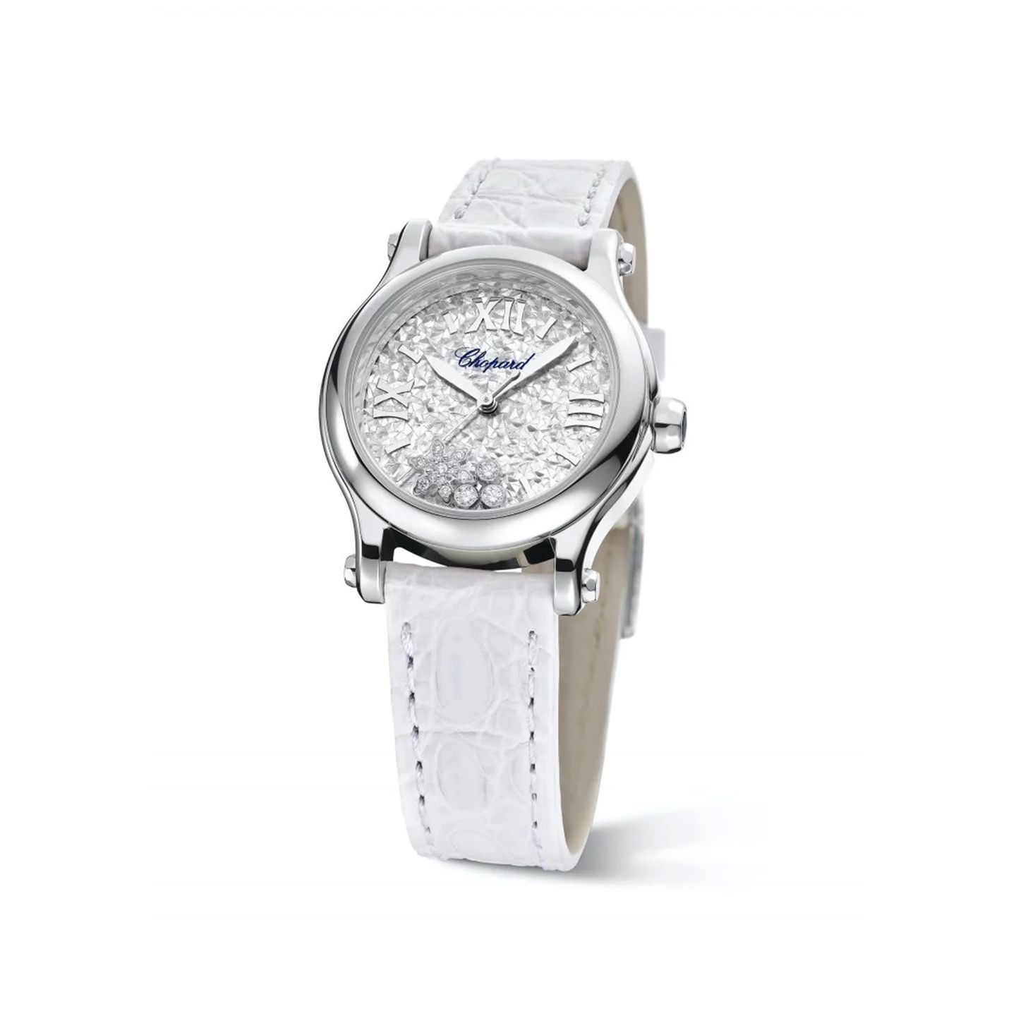 Chopard Happy Sport 278573-3022 (2024) - Silver dial 30 mm Steel case (1/2)