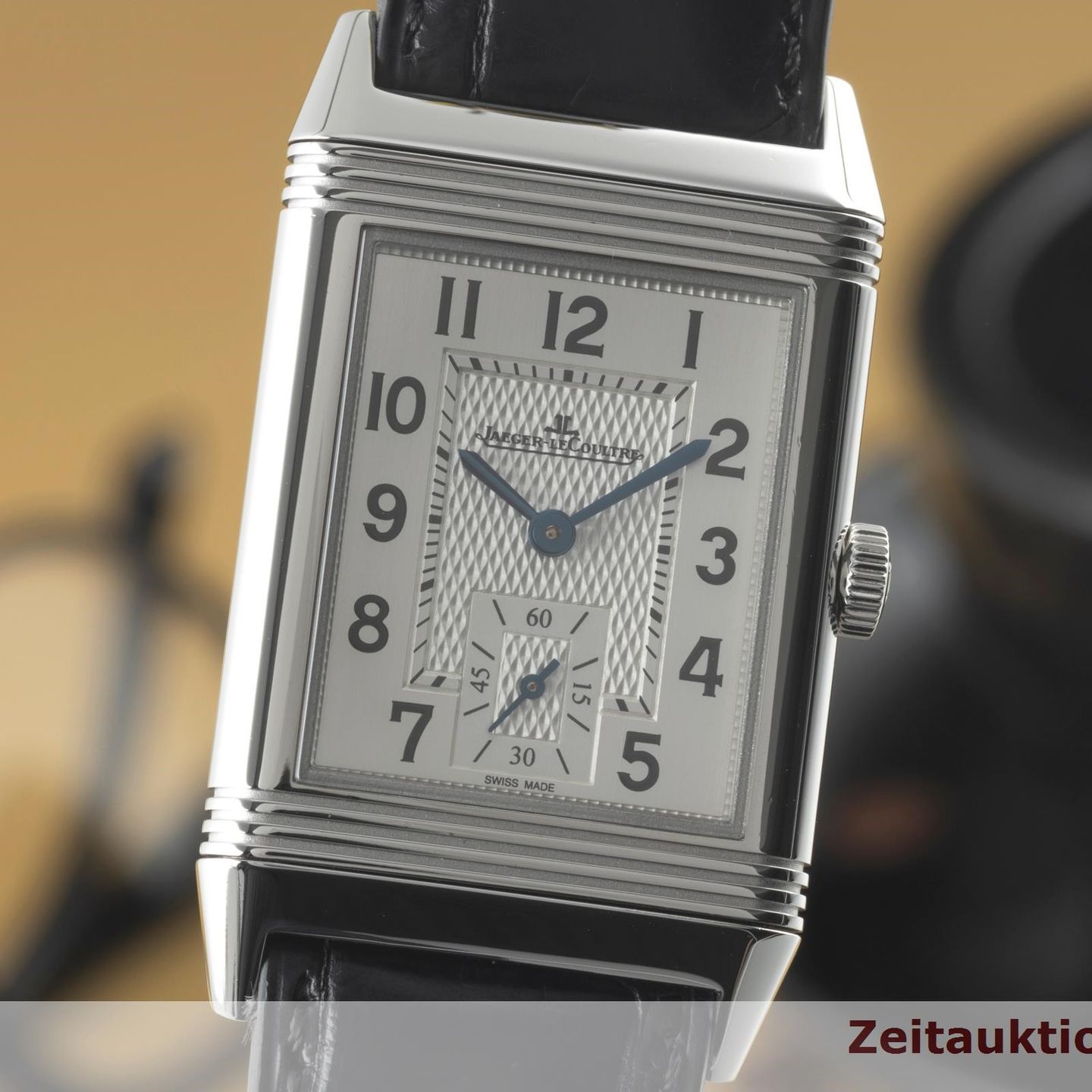 Jaeger-LeCoultre Reverso Classic Small Q2438520 (Unknown (random serial)) - Silver dial 26 mm Steel case (3/8)