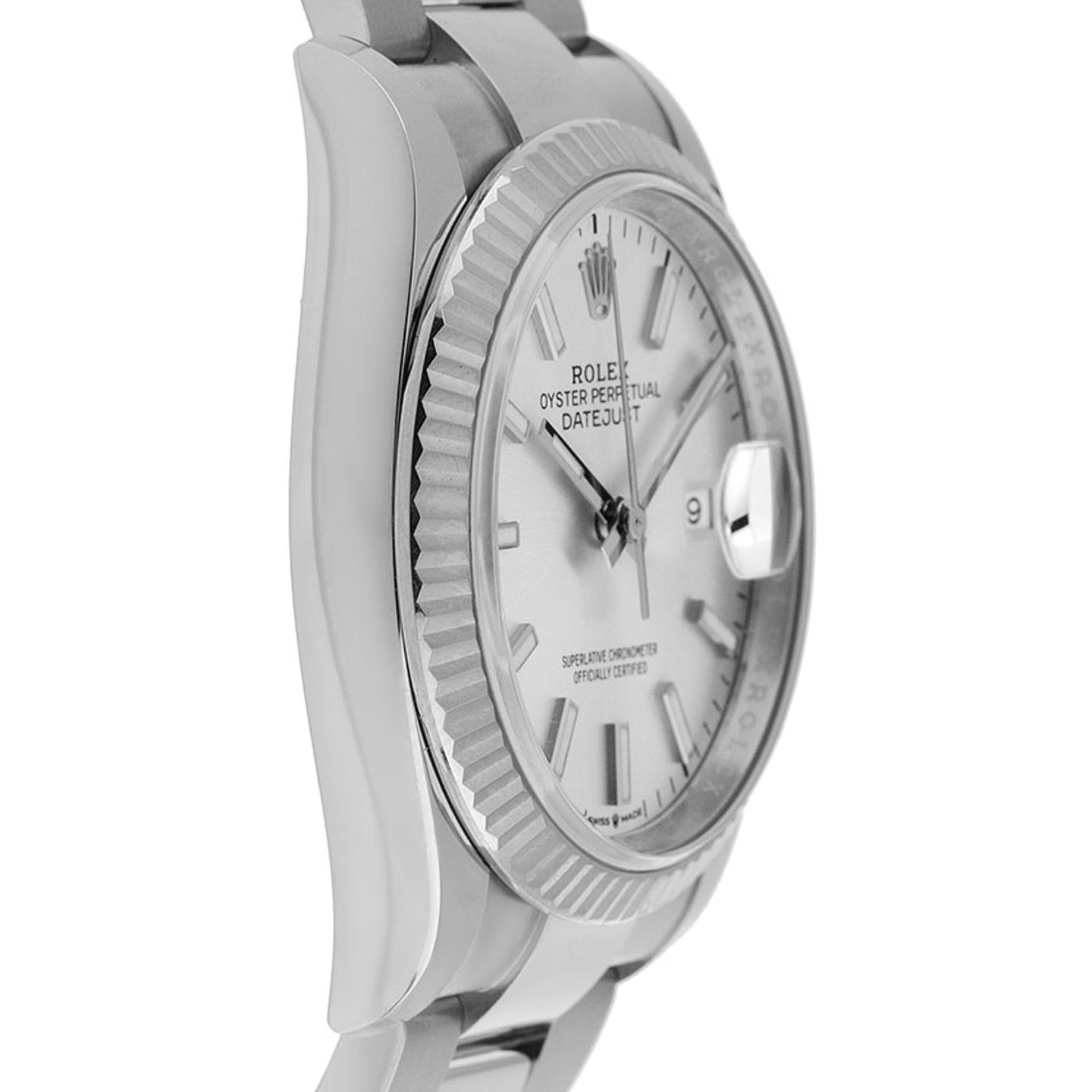 Rolex Datejust 36 126234 (2025) - Silver dial 36 mm Steel case (5/7)