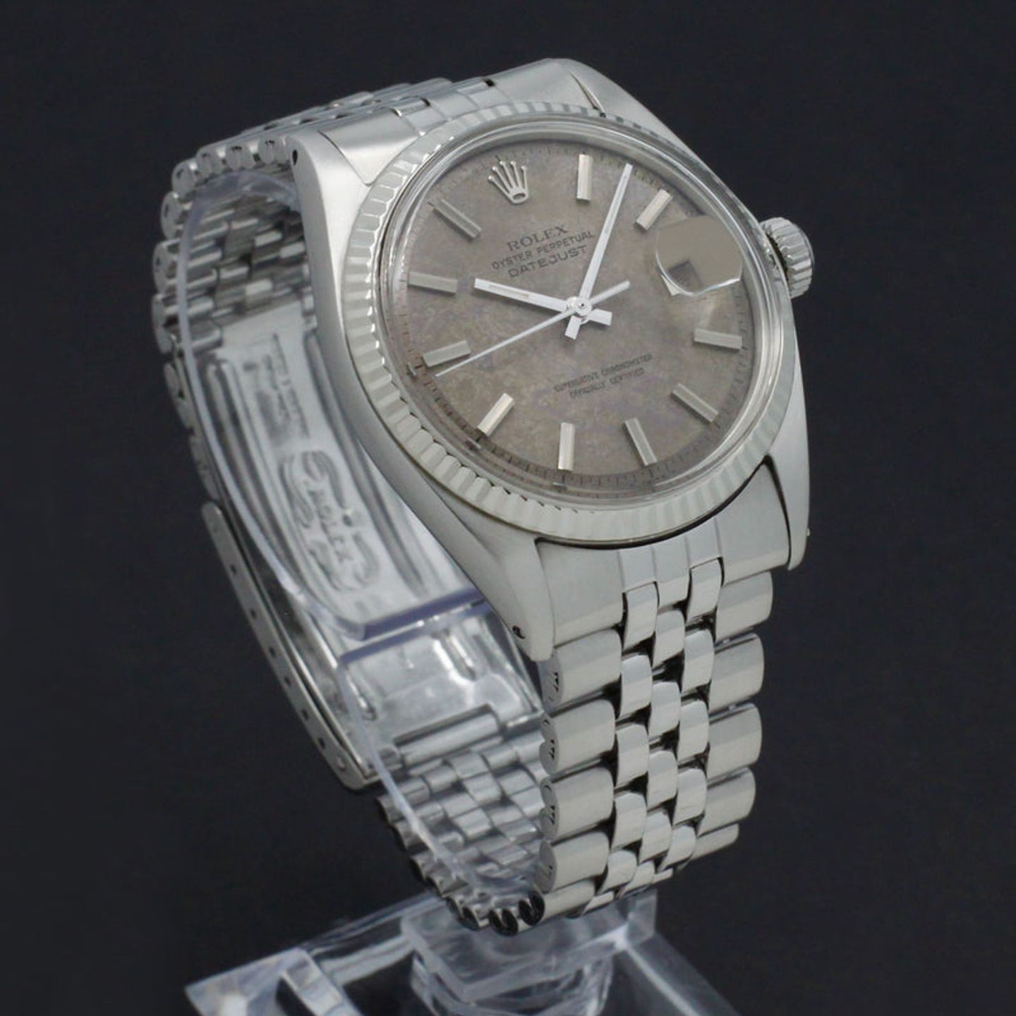 Rolex Datejust 1601 (1969) - Grey dial 36 mm Steel case (4/7)