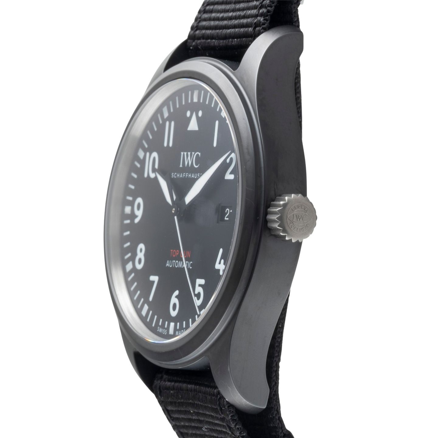 IWC Pilot IW326901 (Unknown (random serial)) - Black dial 41 mm Ceramic case (6/8)