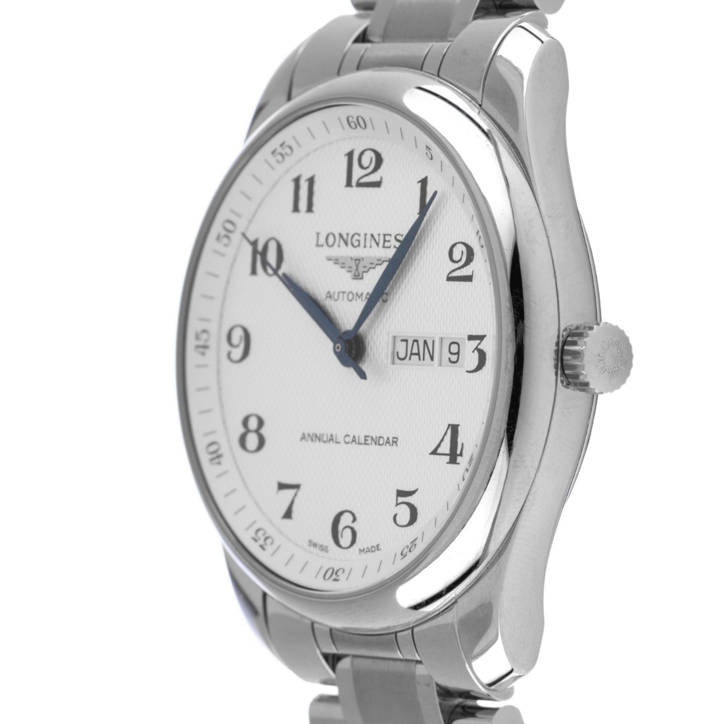 Longines Master Collection L2.910.4.78.6 (2025) - Zilver wijzerplaat 40mm Staal (3/6)