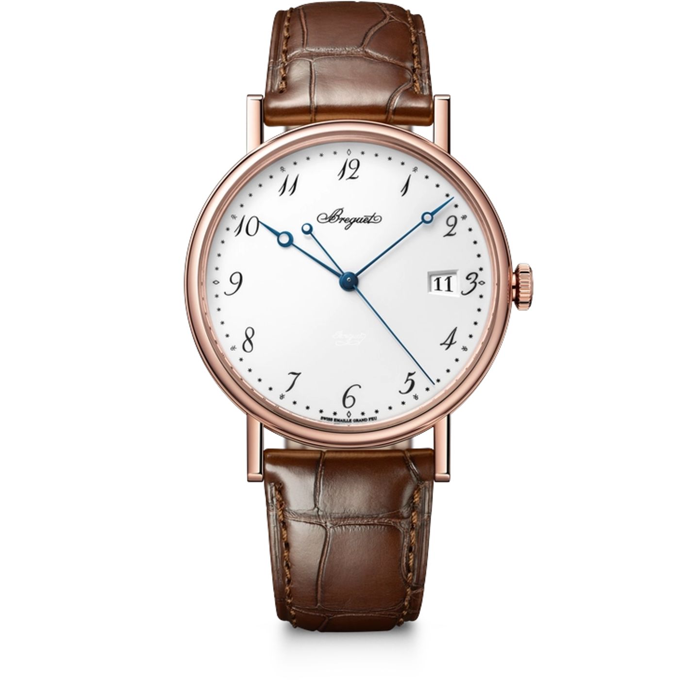 Breguet Classique 5177BR/29/9V6 (2026) - Wit wijzerplaat 38mm Roségoud (1/1)