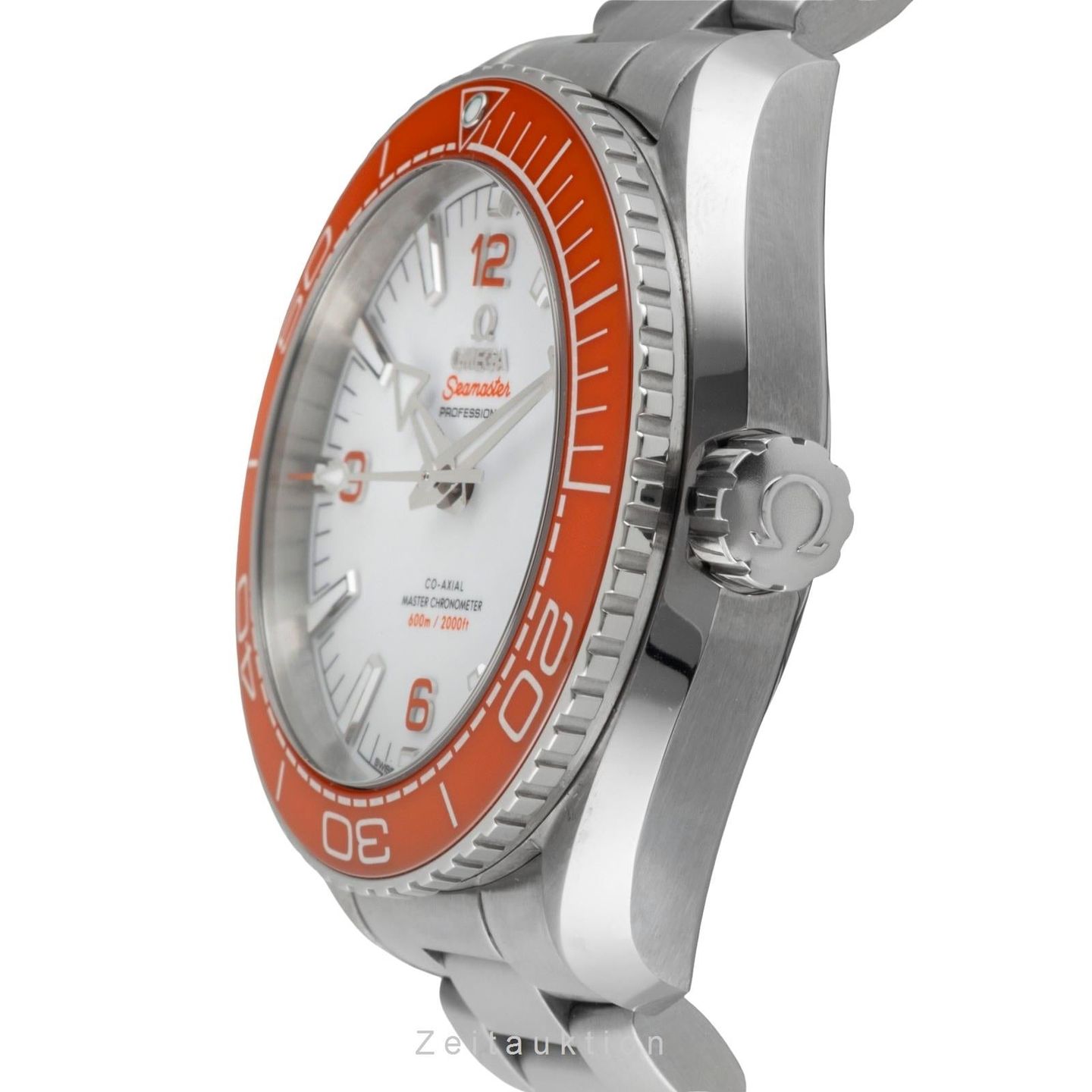 Omega Seamaster Planet Ocean 215.30.44.21.04.001 (Onbekend (willekeurig serienummer)) - Wit wijzerplaat 44mm Staal (5/8)