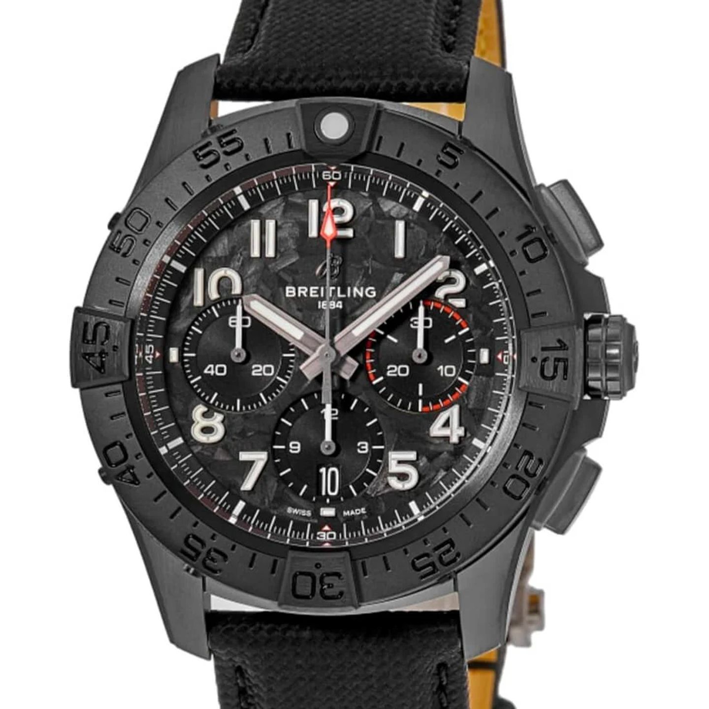 Breitling Avenger SB0147101B1X1 (2024) - Black dial 44 mm Ceramic case (2/3)