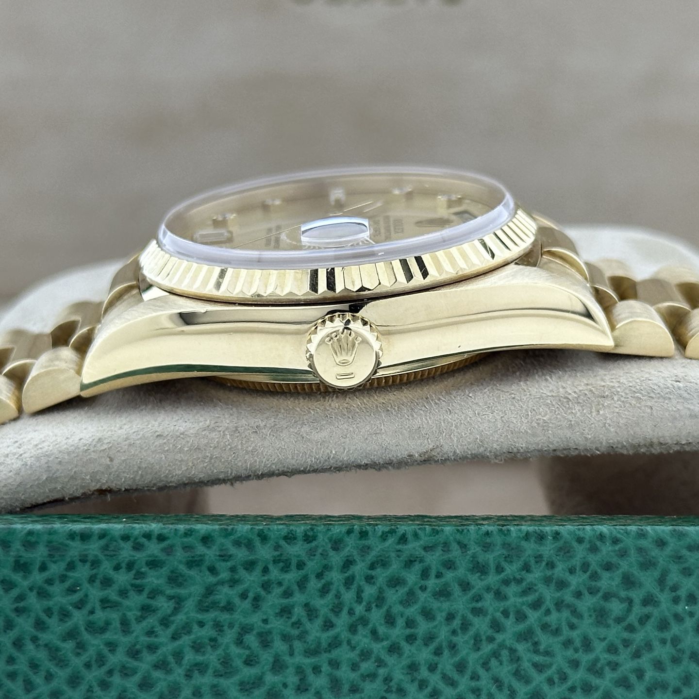 Rolex Day-Date 36 18038 (1986) - 36 mm Yellow Gold case (3/8)