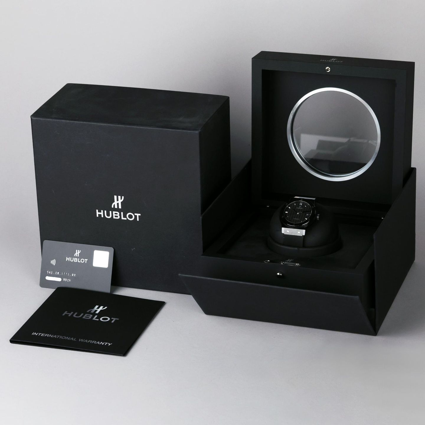 Hublot Classic Fusion 542.CM.1771.RX (2016) - Zwart wijzerplaat 42mm Keramiek (8/8)