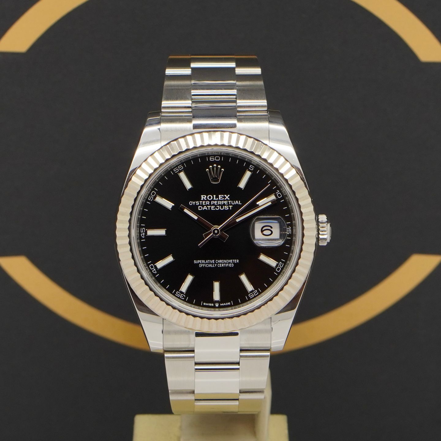 Rolex Datejust 41 126334 (2020) - Black dial 41 mm Steel case (1/6)