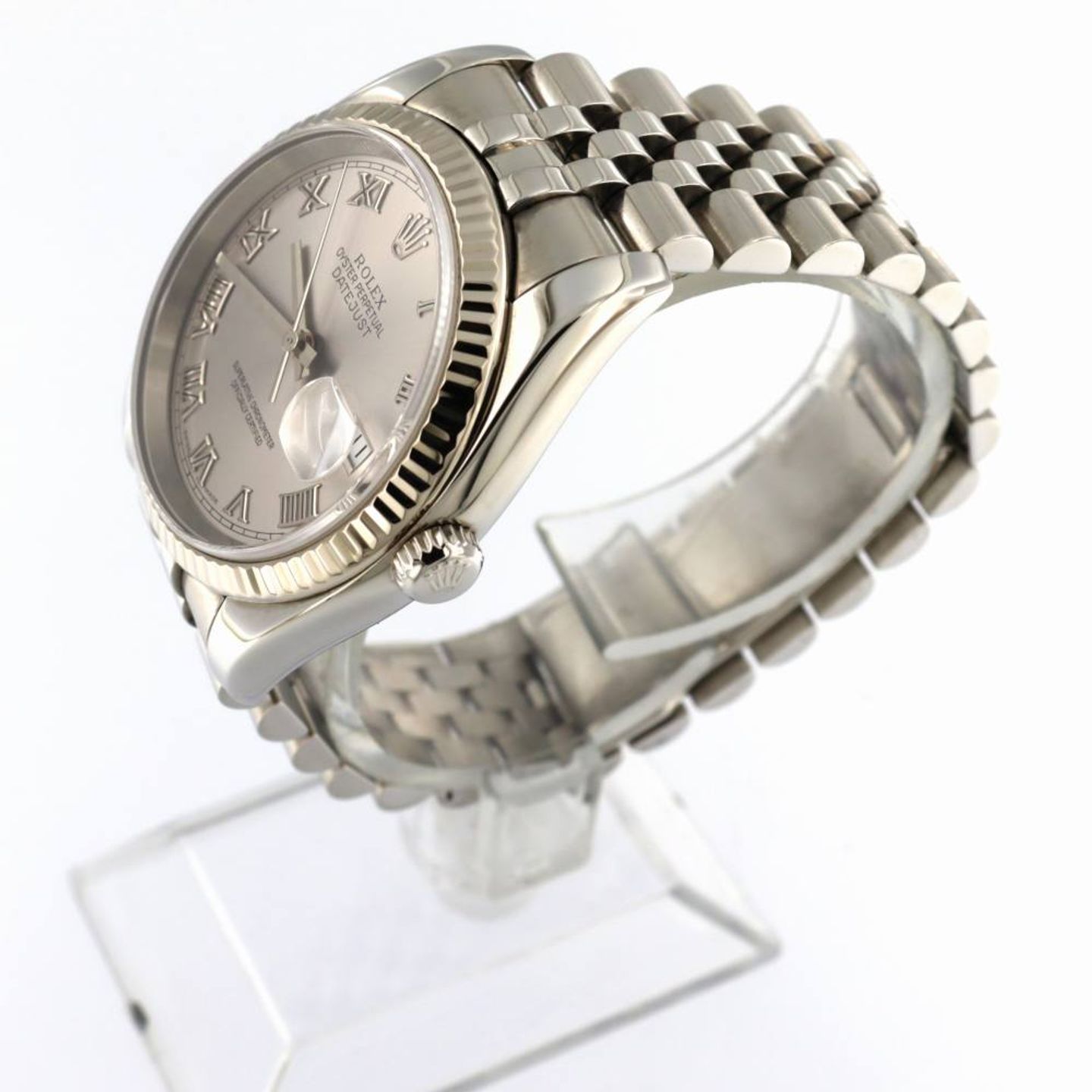 Rolex Datejust 36 116234 (2006) - Silver dial 36 mm Steel case (2/6)