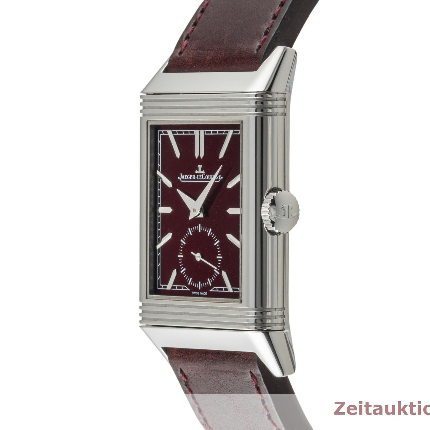 Jaeger-LeCoultre Reverso Q397846J (Unknown (random serial)) - Red dial 28 mm Steel case (7/8)