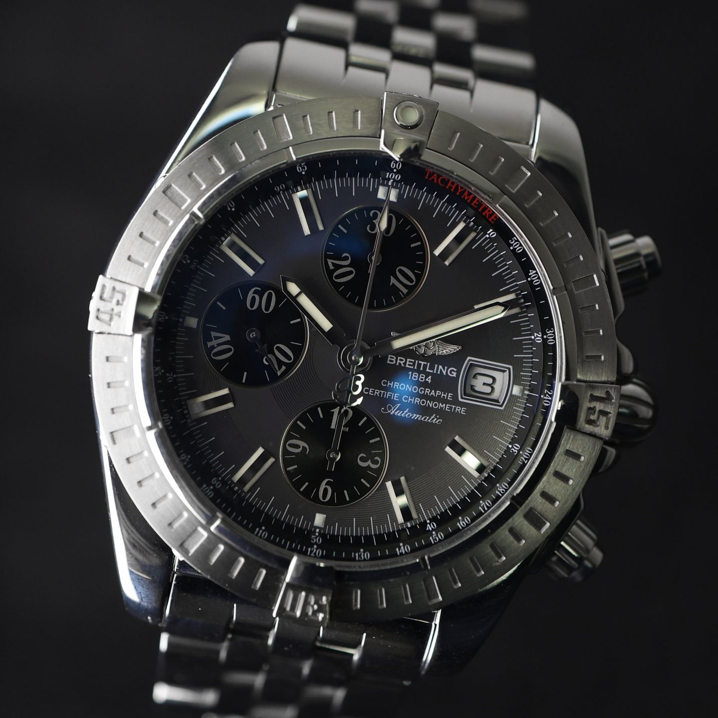 Breitling Chronomat Evolution A13356 (2005) - 44 mm Steel case (2/3)
