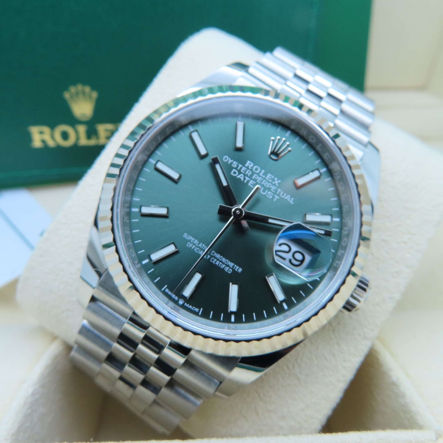 Rolex Datejust 36 126234 (2022) - 36 mm Steel case (3/8)