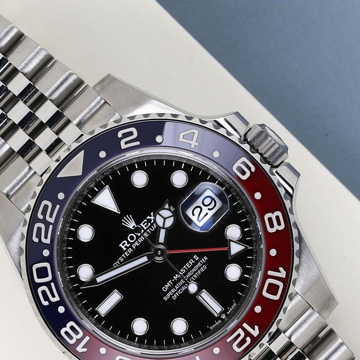 Rolex GMT-Master II 126710BLRO (2019) - Zwart wijzerplaat 40mm Staal (2/7)