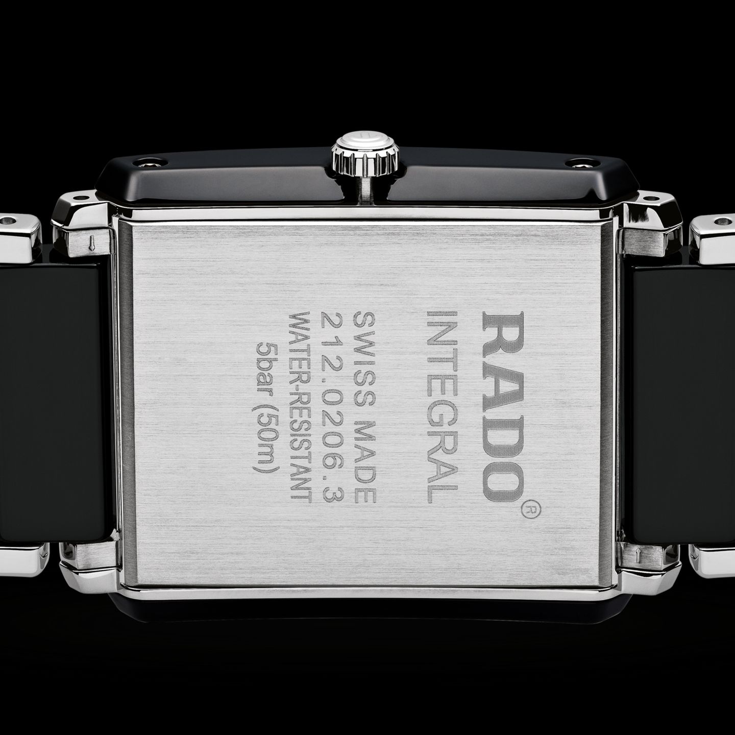 Rado Integral R20206162 (2024) - Zwart wijzerplaat 41mm Keramiek (3/4)