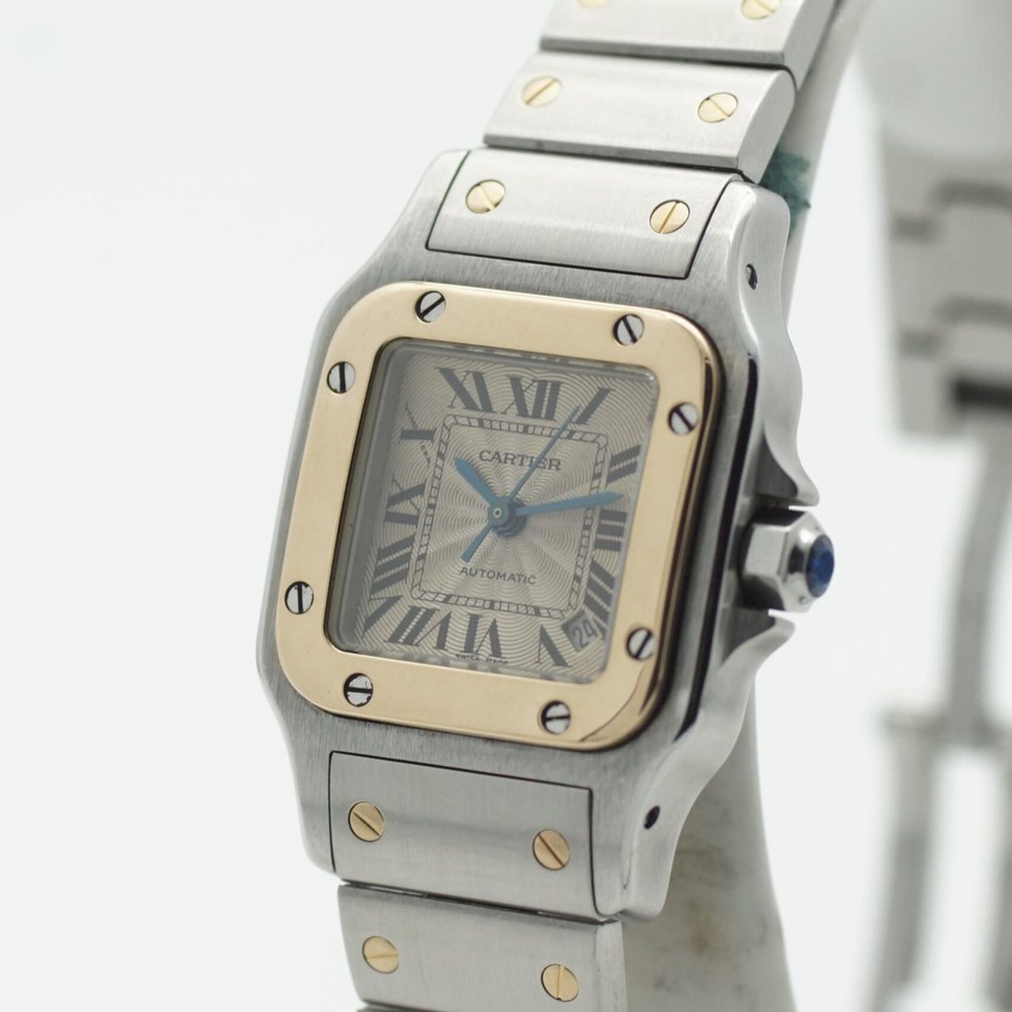 Cartier Santos Galbée W20056D6 (2010) - 24 mm Steel case (3/8)